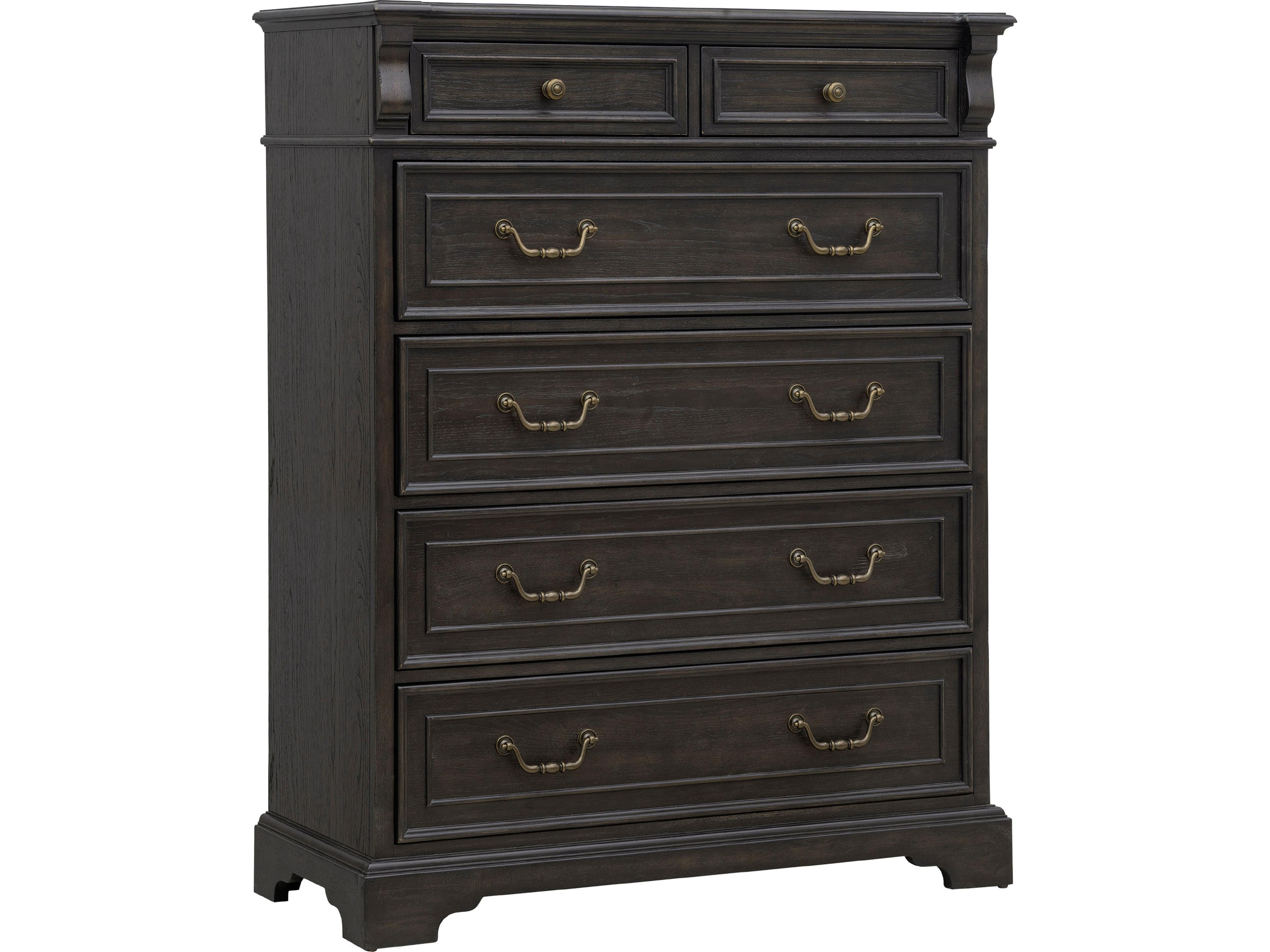 Hickory Creek Brown Velvet Accent Chest