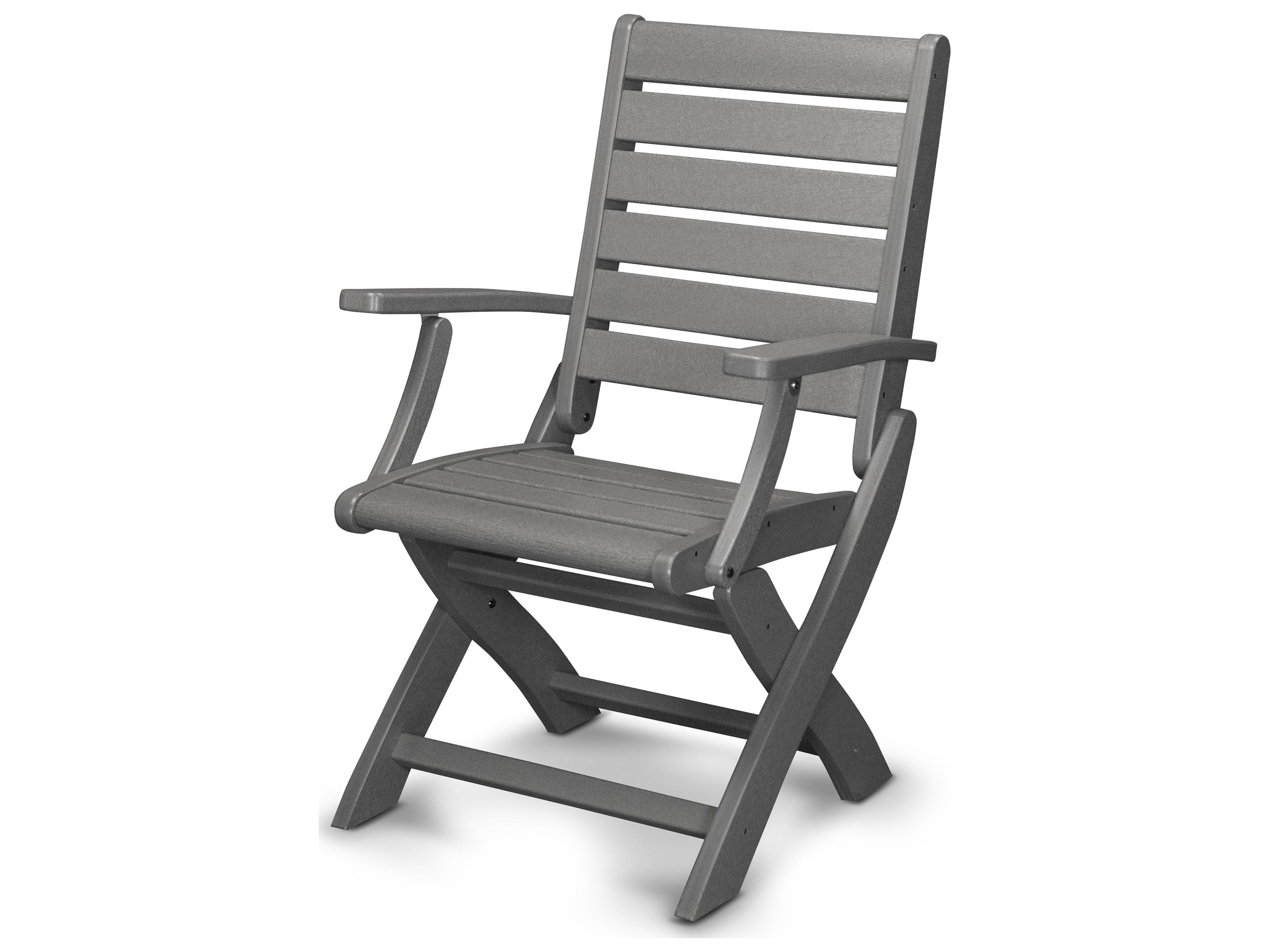 POLYWOOD® Signature Recycled Plastic Folding Chair