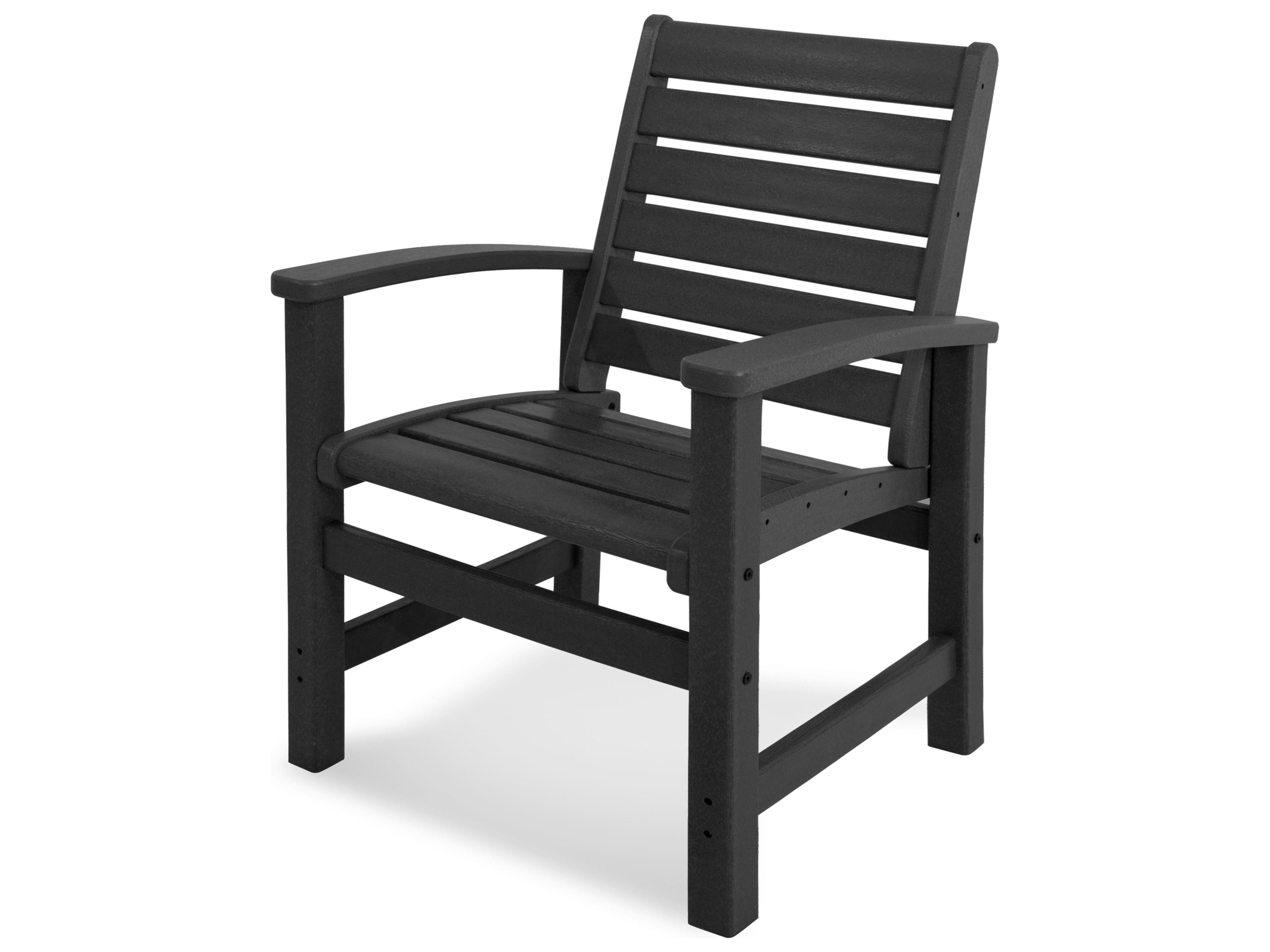 POLYWOOD® Signature Recycled Plastic Patio Dining Chair