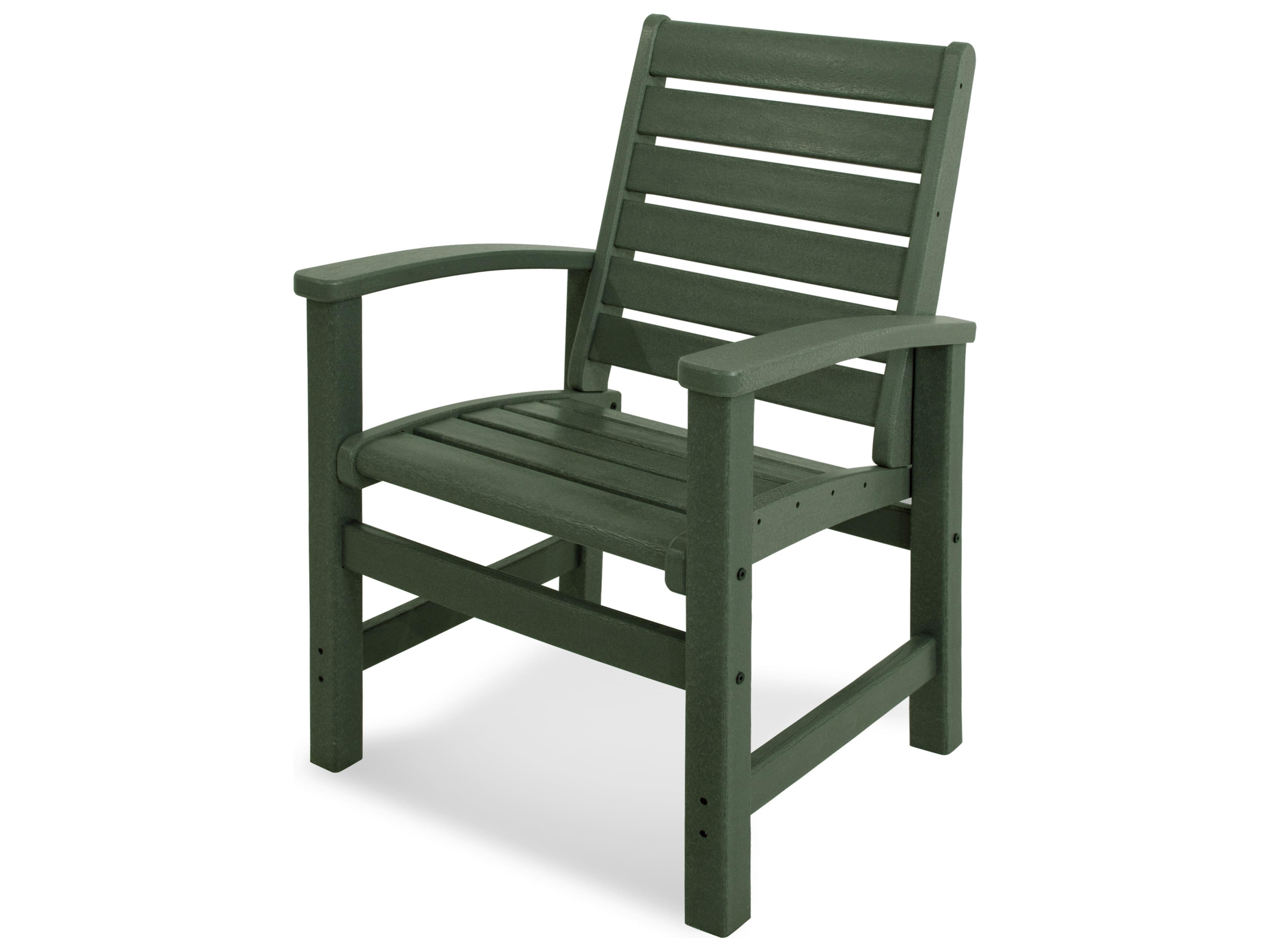 POLYWOOD® Signature Recycled Plastic Patio Dining Chair