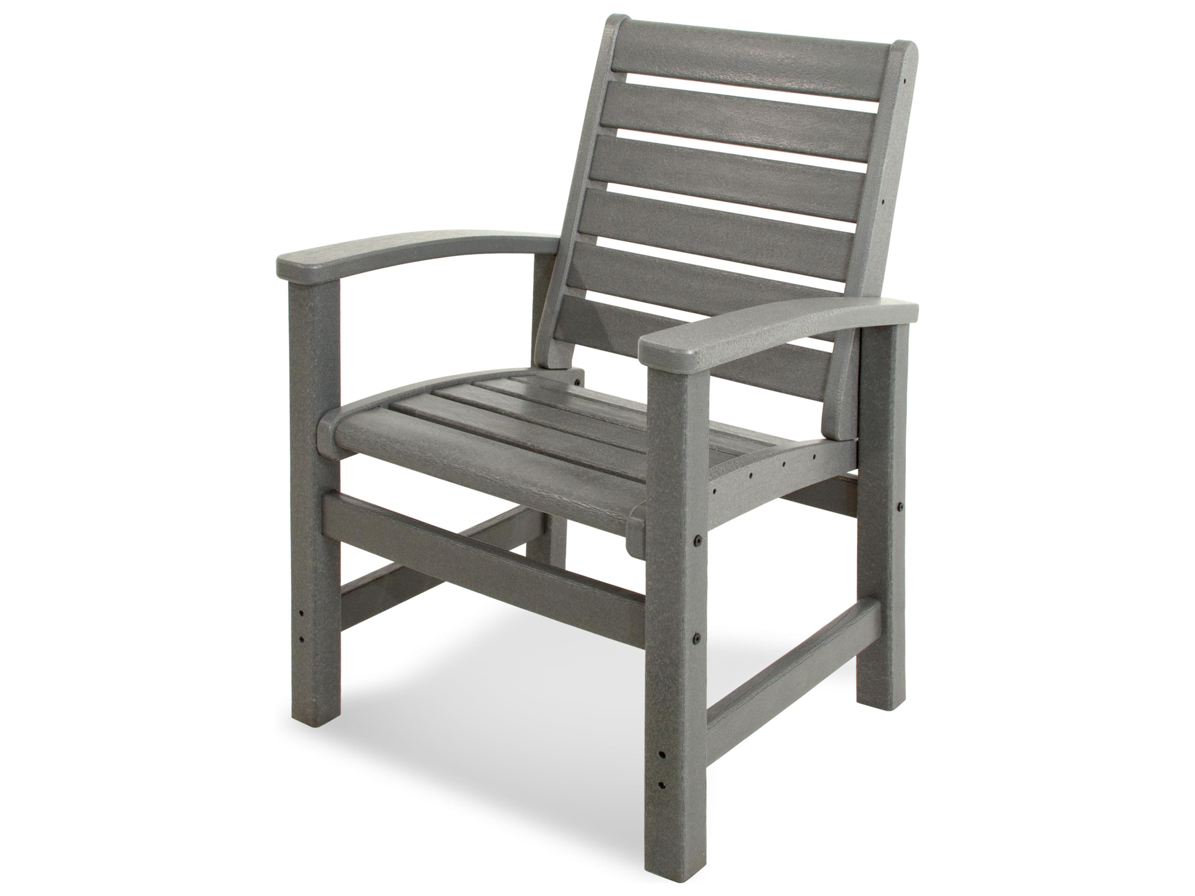 POLYWOOD® Signature Recycled Plastic Patio Dining Chair