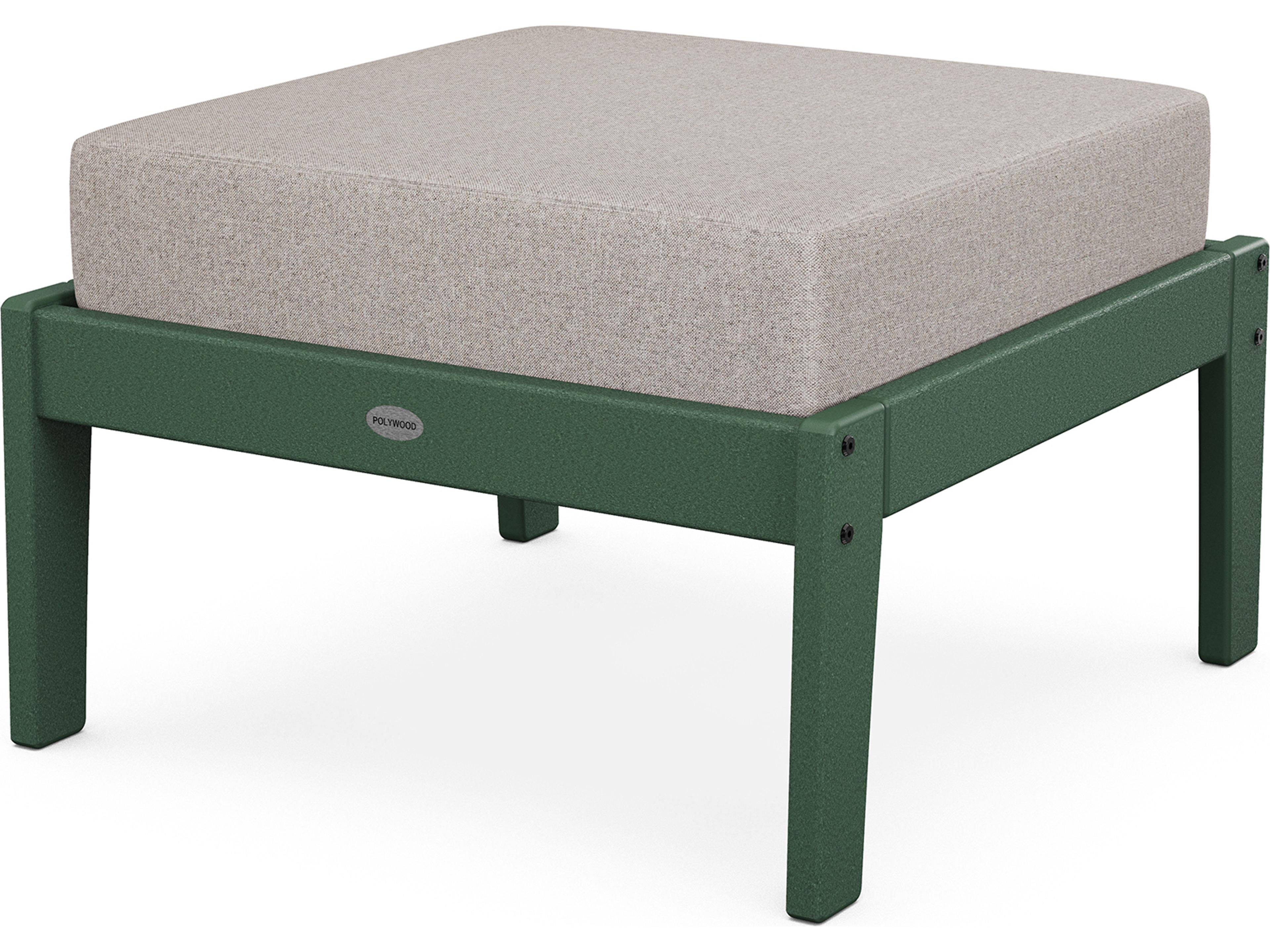 POLYWOOD® Lakeside Recycled Plastic Deep Seating Patio Ottoman