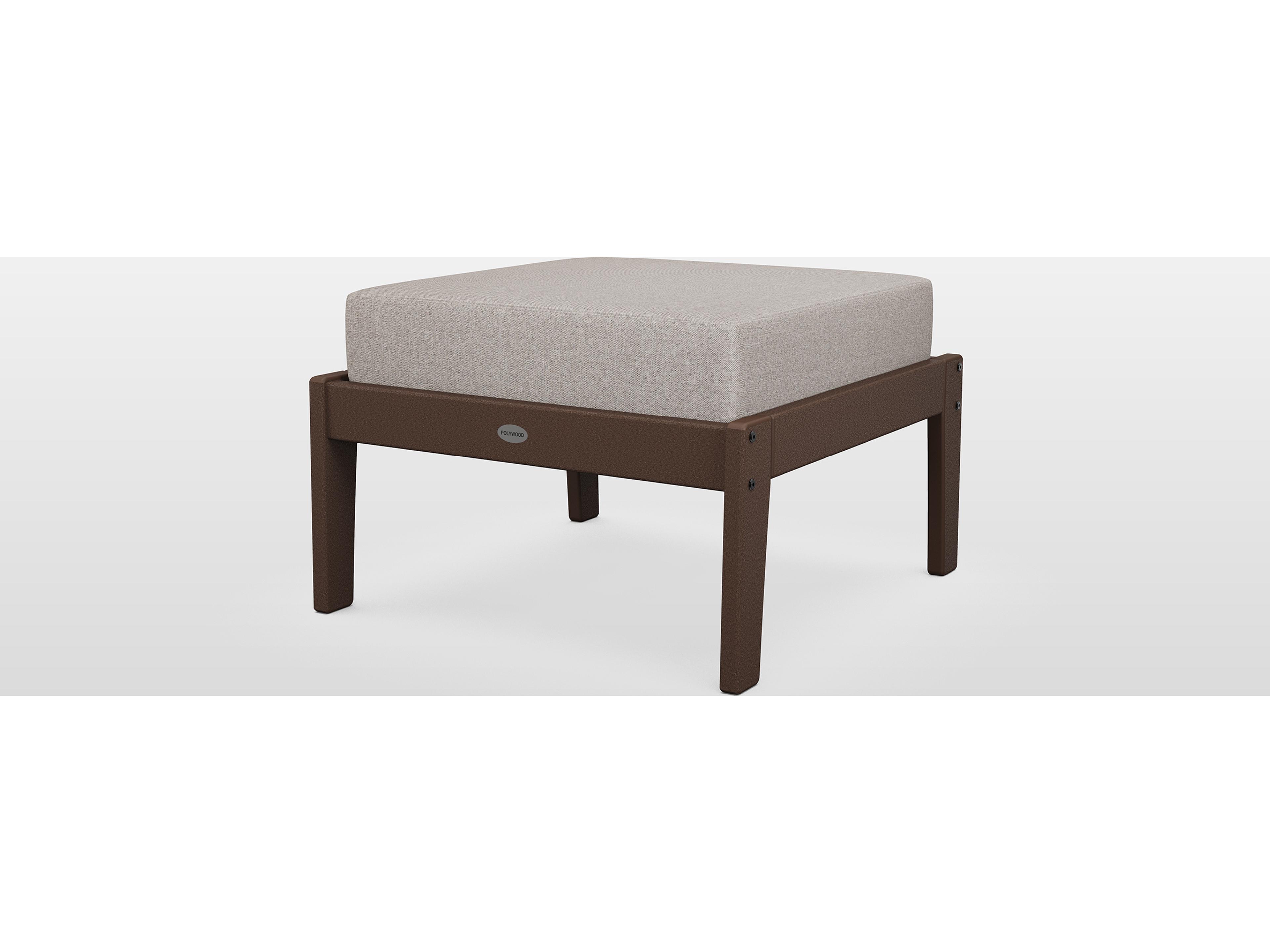 POLYWOOD® Lakeside Recycled Plastic Deep Seating Patio Ottoman