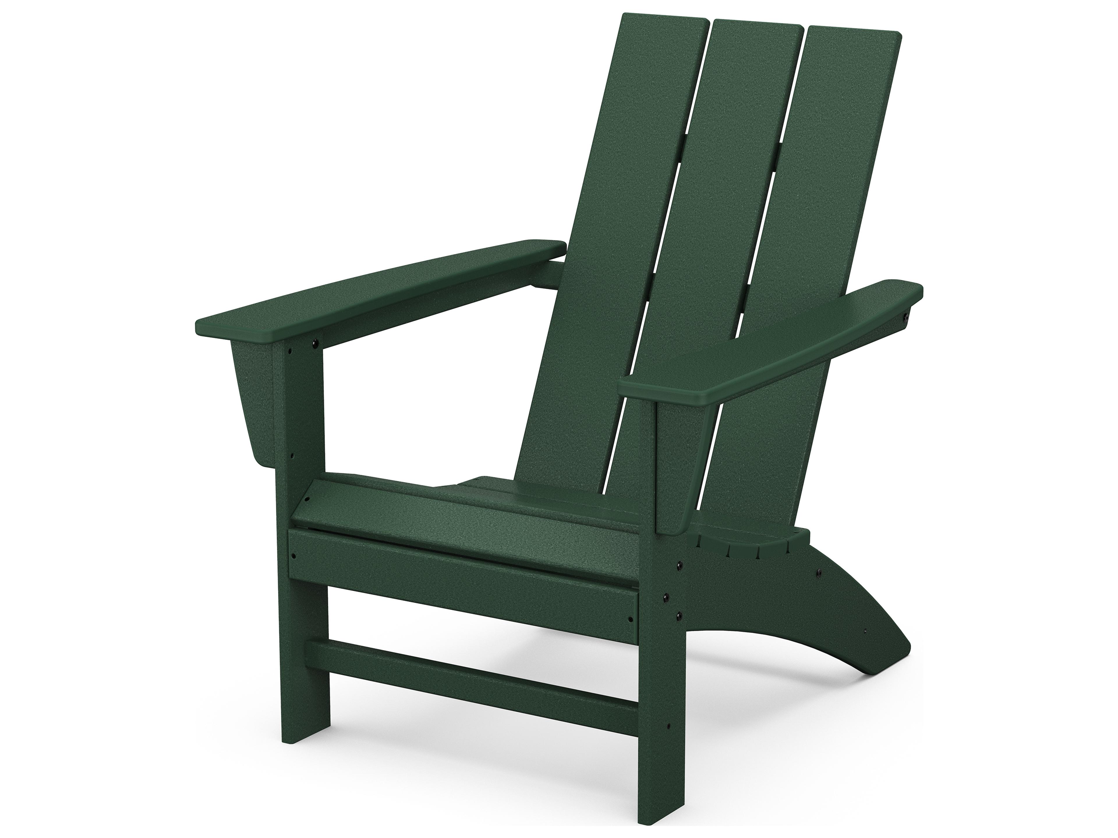 POLYWOOD® Modern Recycled Plastic Outdoor Adirondack Chair