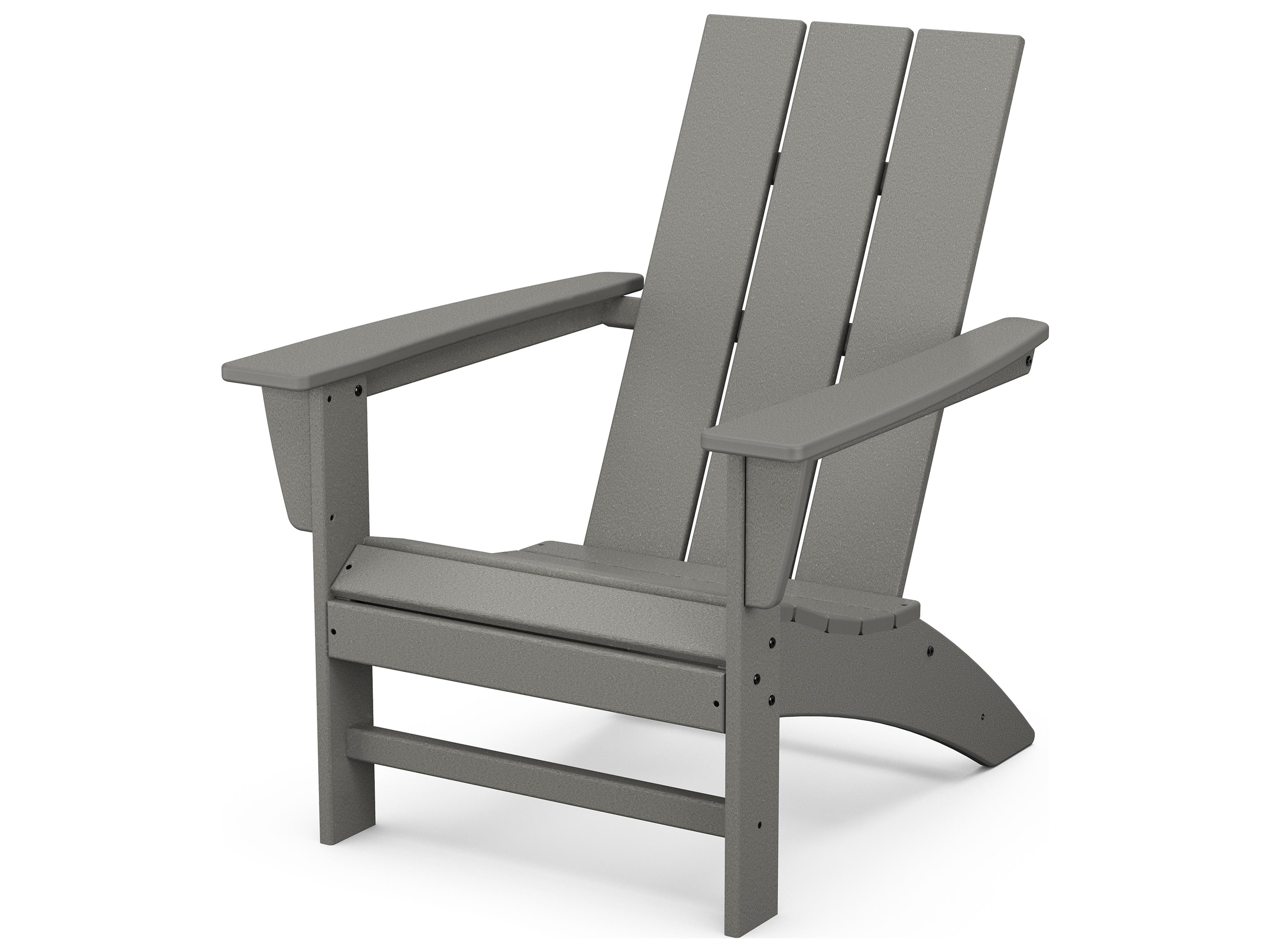 POLYWOOD® Modern Recycled Plastic Outdoor Adirondack Chair