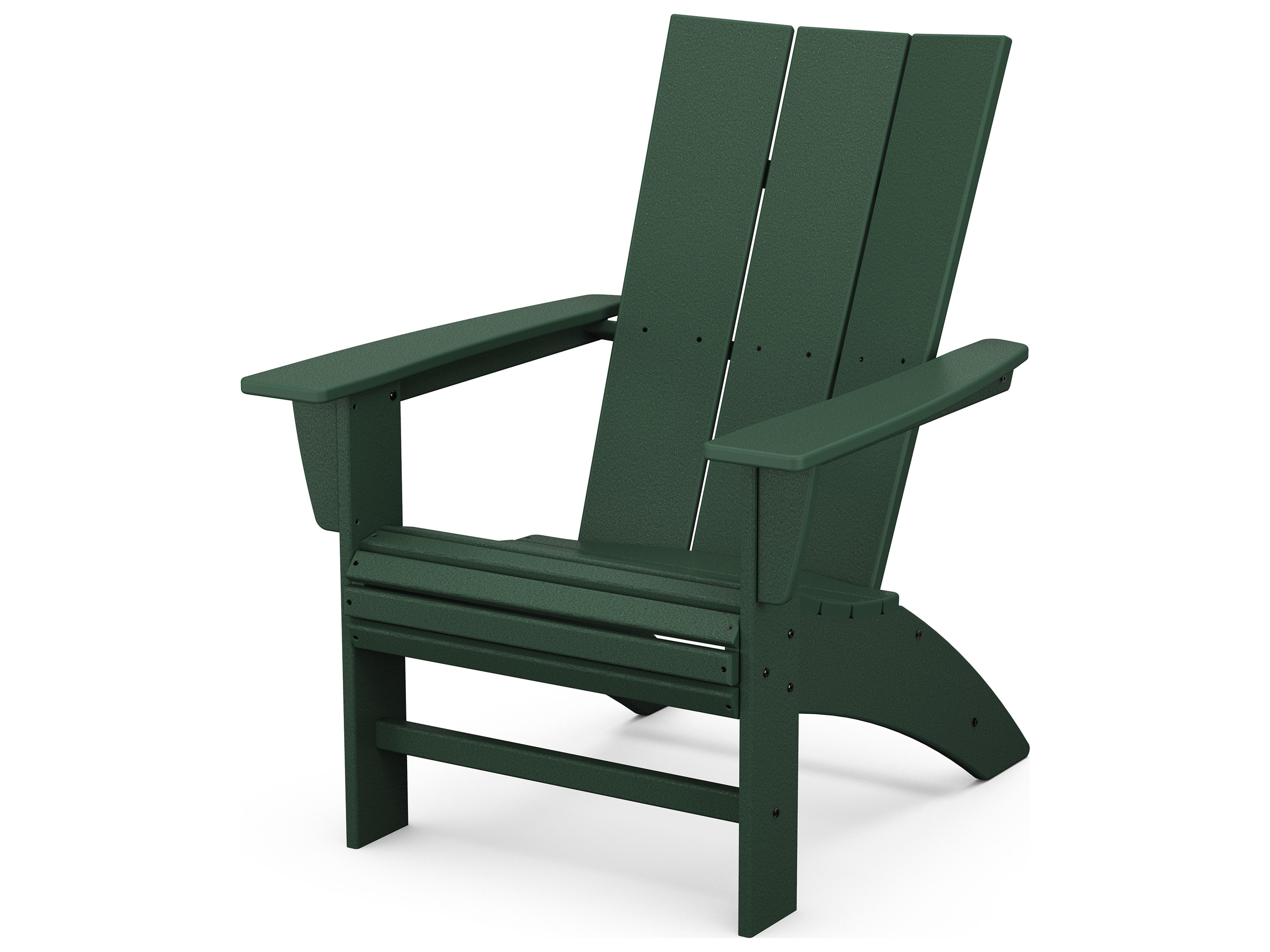 POLYWOOD® Modern Recycled Plastic Outdoor Adirondack Chair