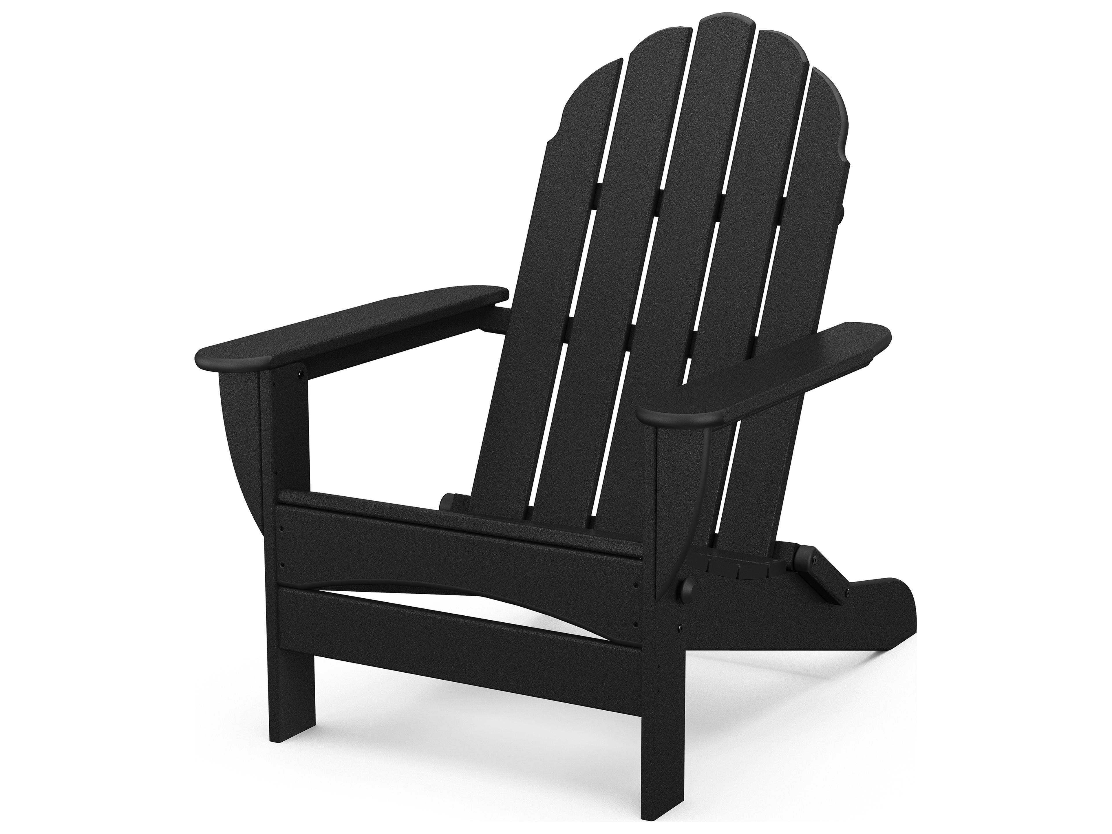 POLYWOOD® Classic Adirondack Recycled Plastic Oversized Curveback Adirondack