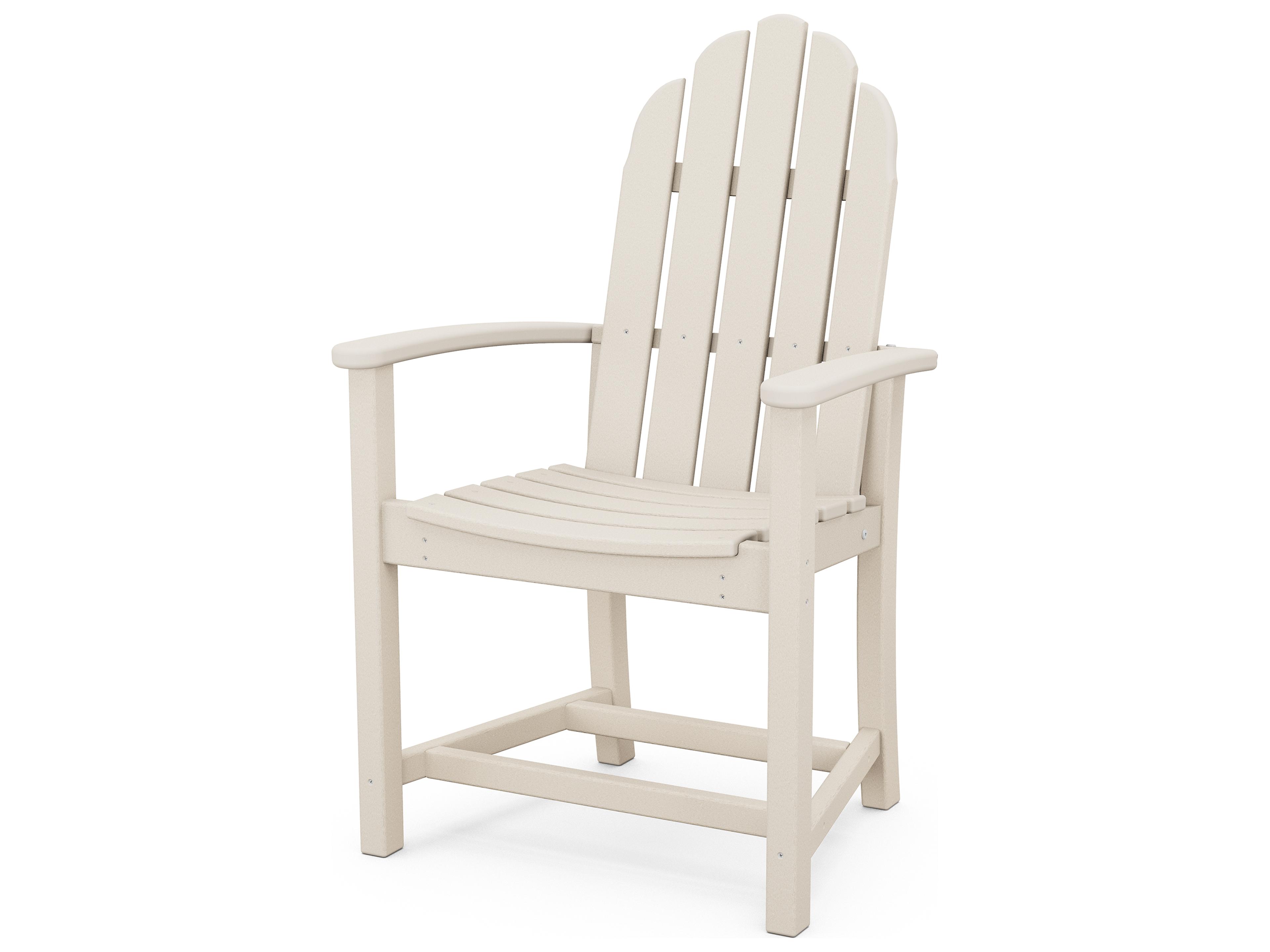 POLYWOOD® Classic Adirondack Recycled Plastic Outdoor Dining Chair