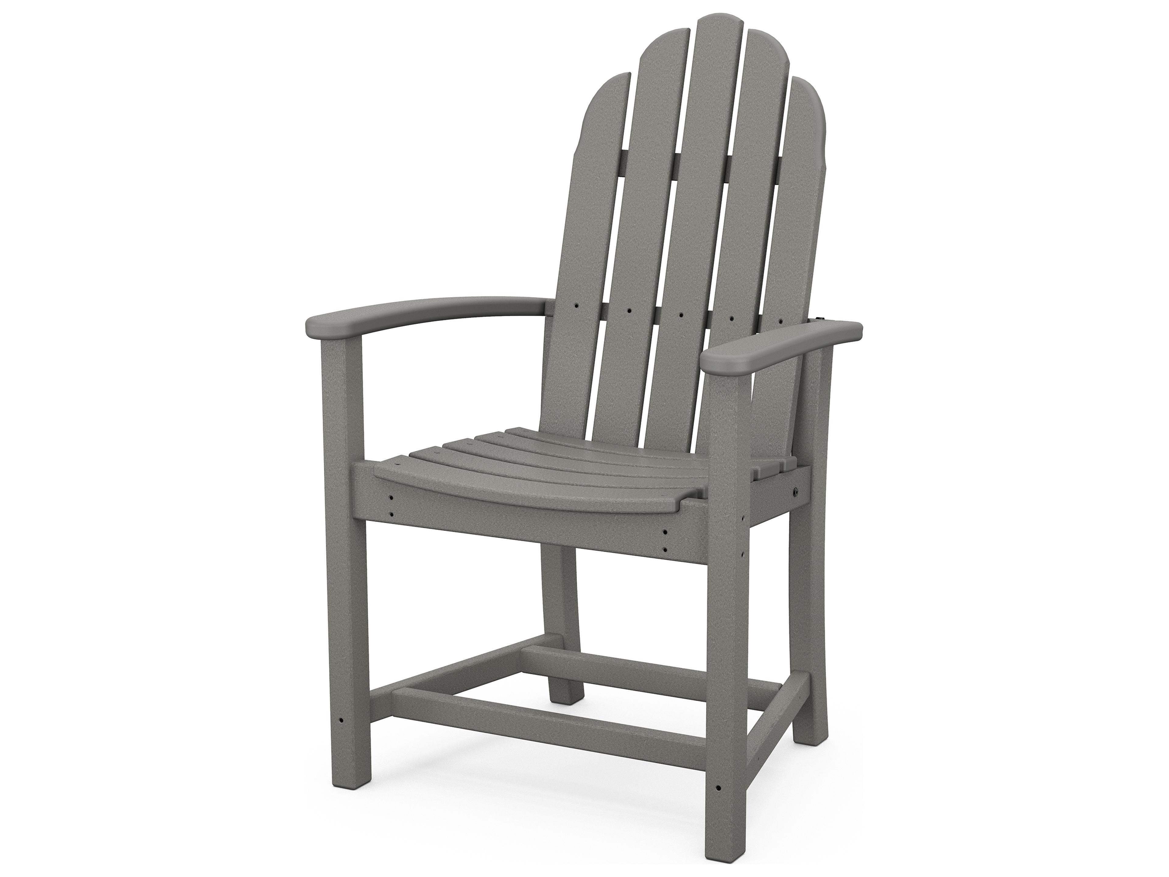 POLYWOOD® Classic Adirondack Recycled Plastic Outdoor Dining Chair
