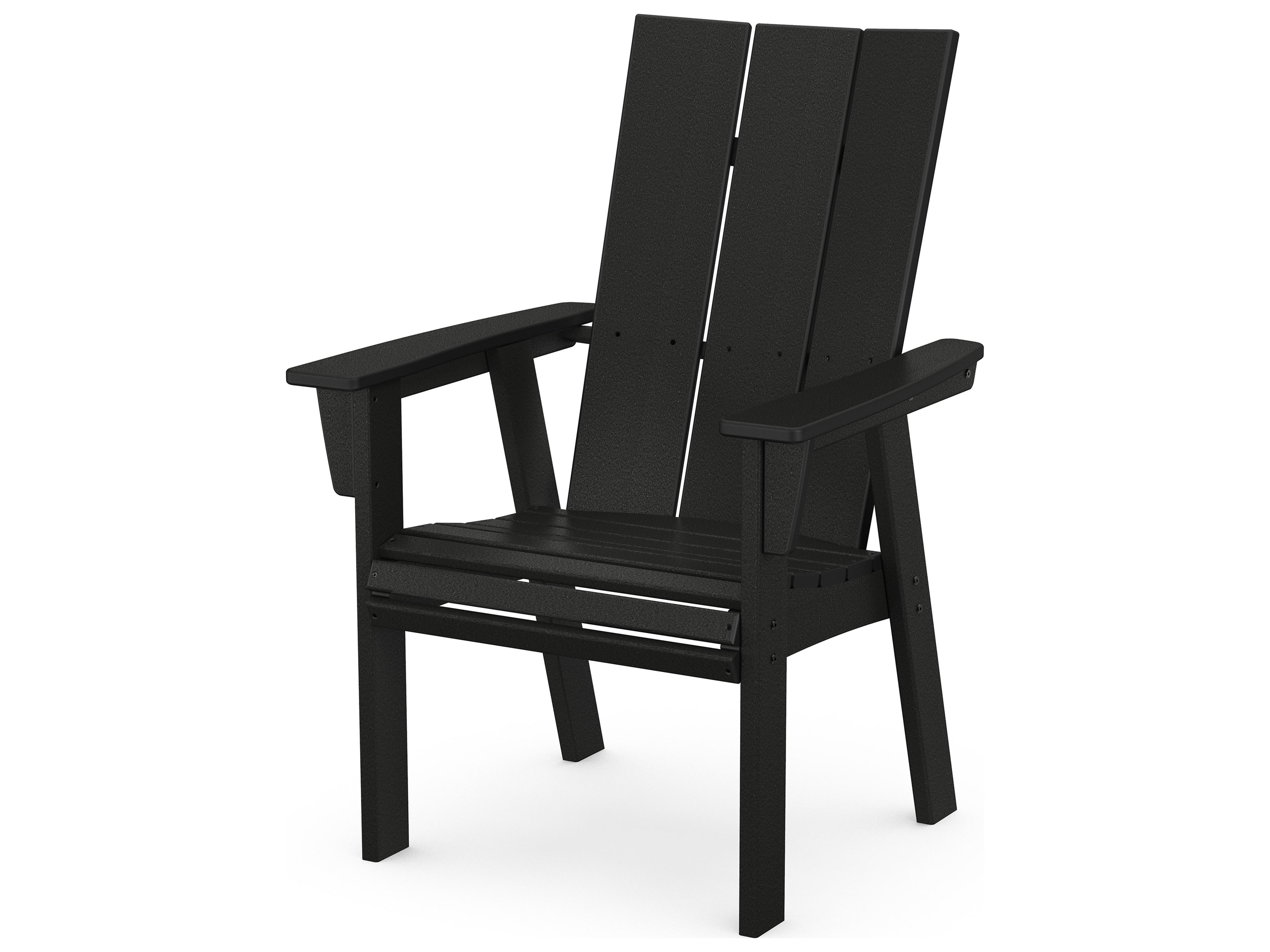 POLYWOOD® Modern Recycled Plastic Adirondack Dining Chair