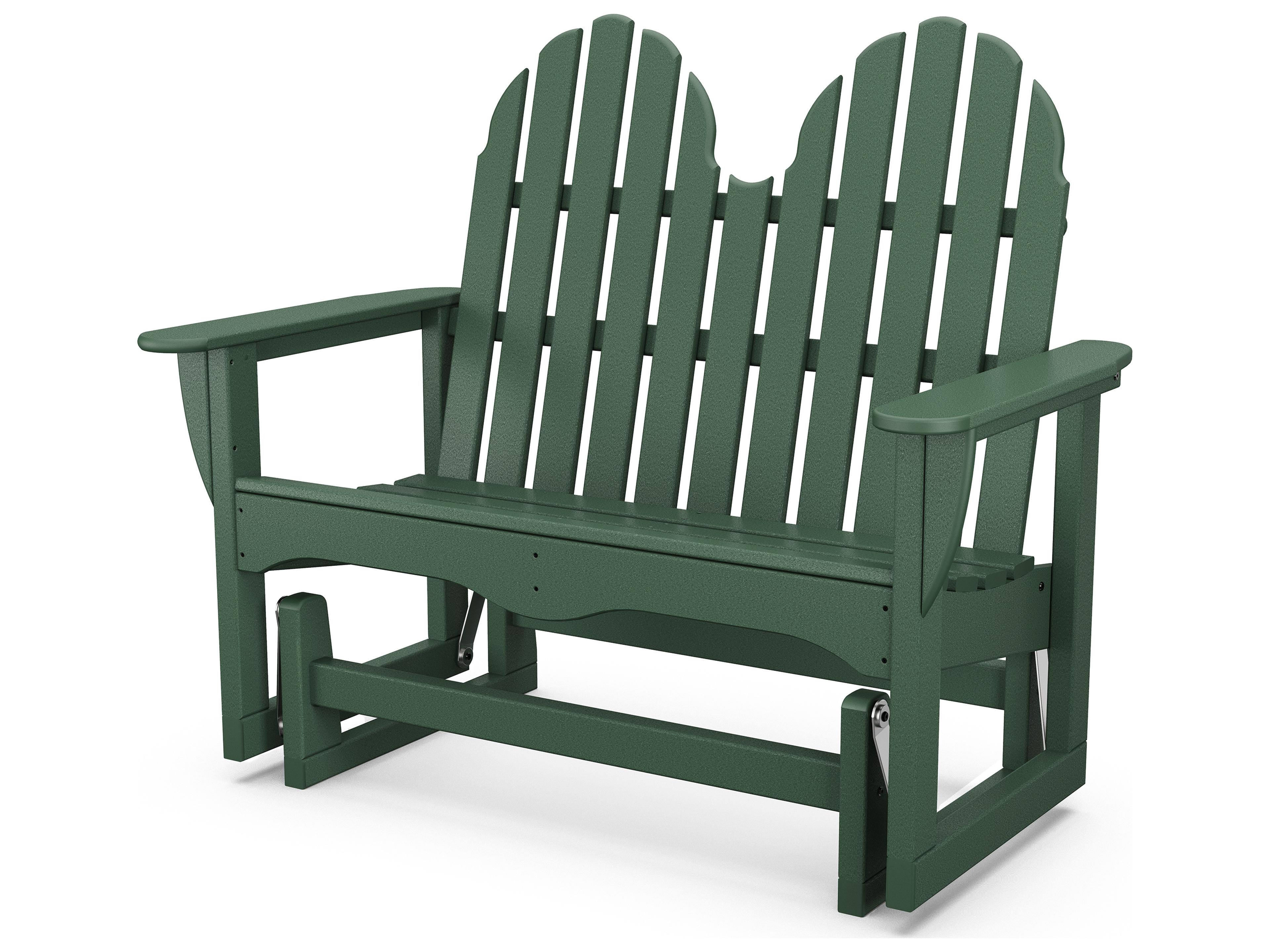 POLYWOOD® Classic Adirondack Recycled Plastic 48 Glider