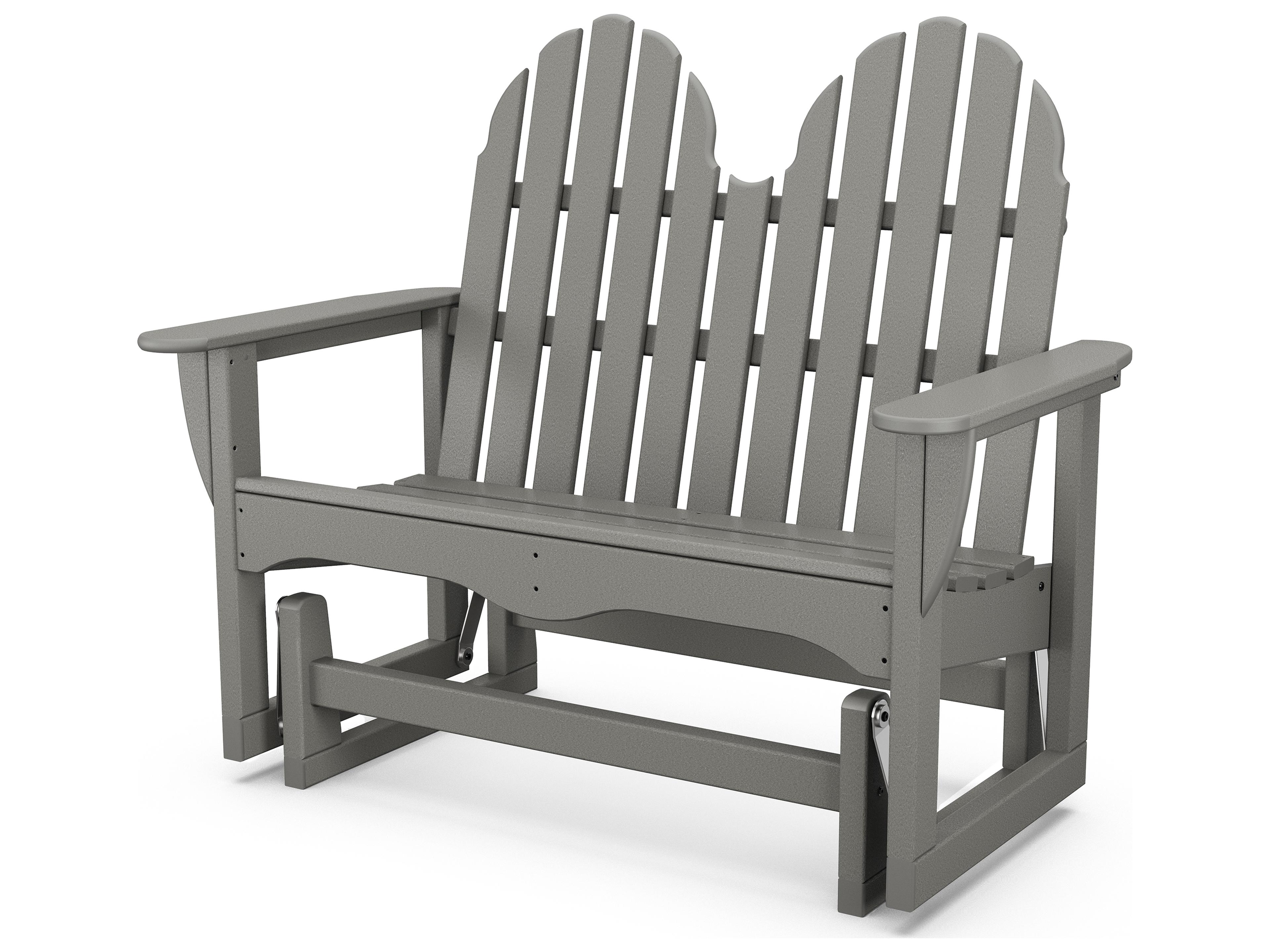 POLYWOOD® Classic Adirondack Recycled Plastic 48 Glider