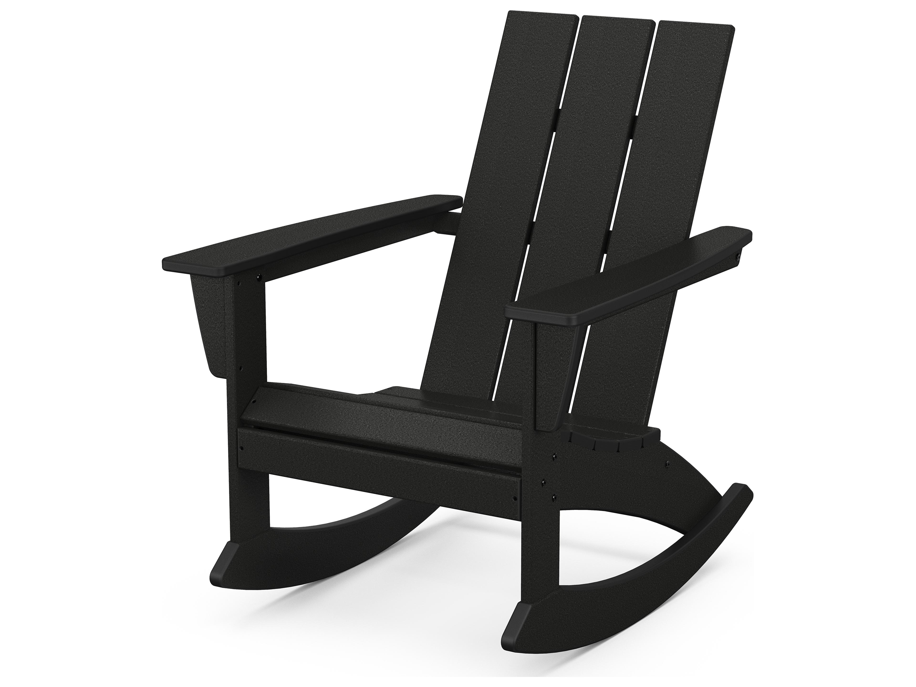 POLYWOOD® Modern Recycled Plastic Adirondack Rocking Chair