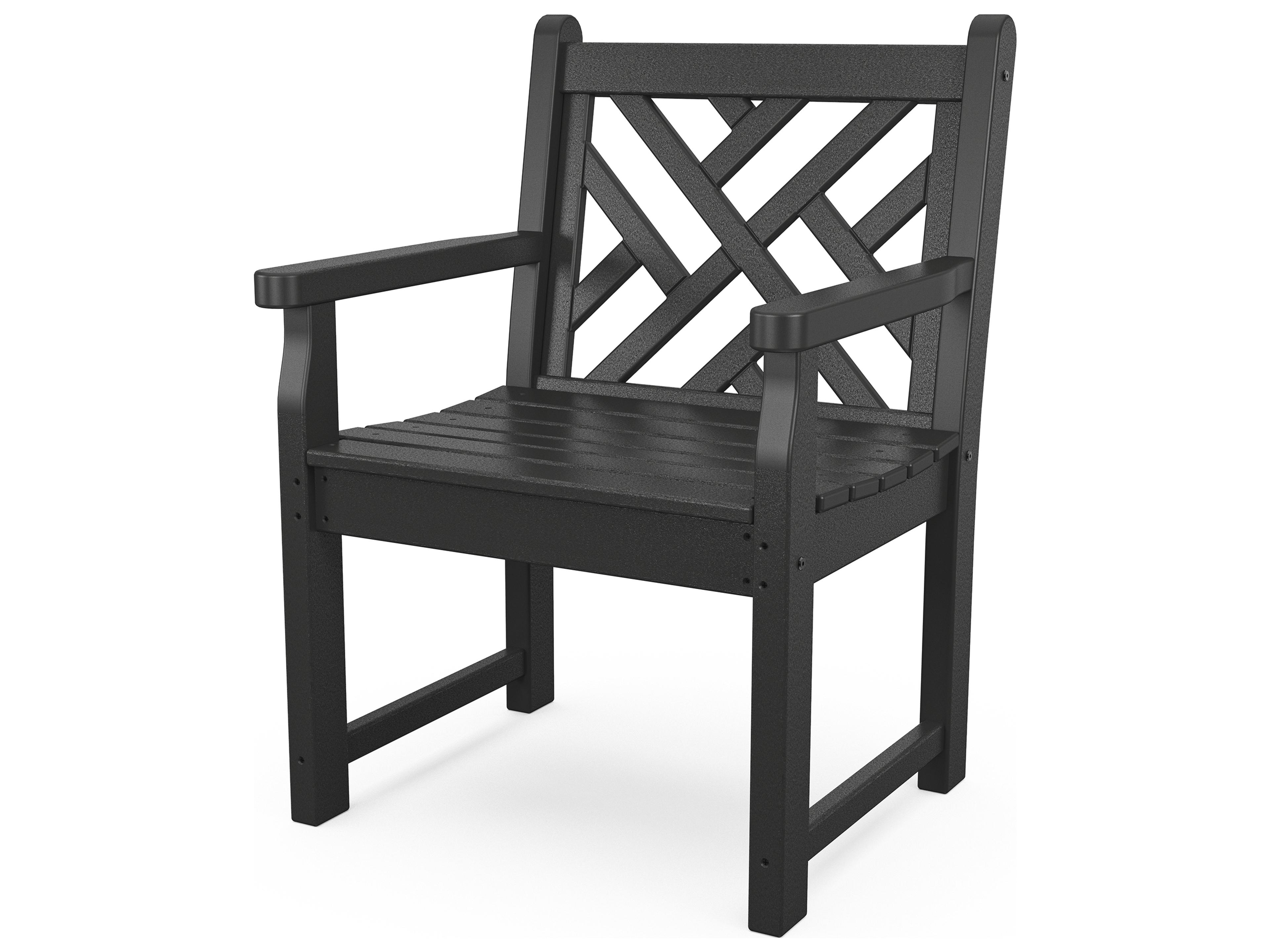 Chippendale Recycled Plastic Outdoor Lounge Chair