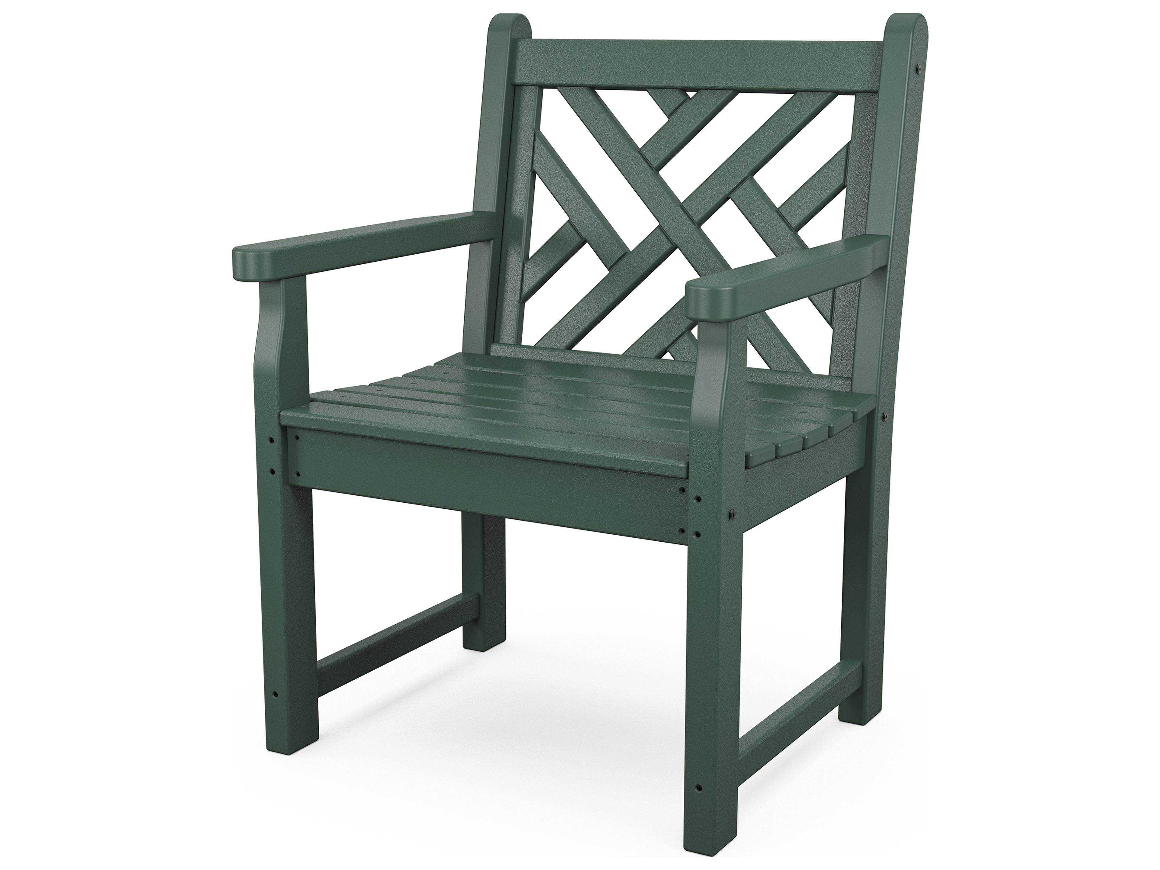 POLYWOOD® Chippendale Recycled Plastic Outdoor Lounge Chair