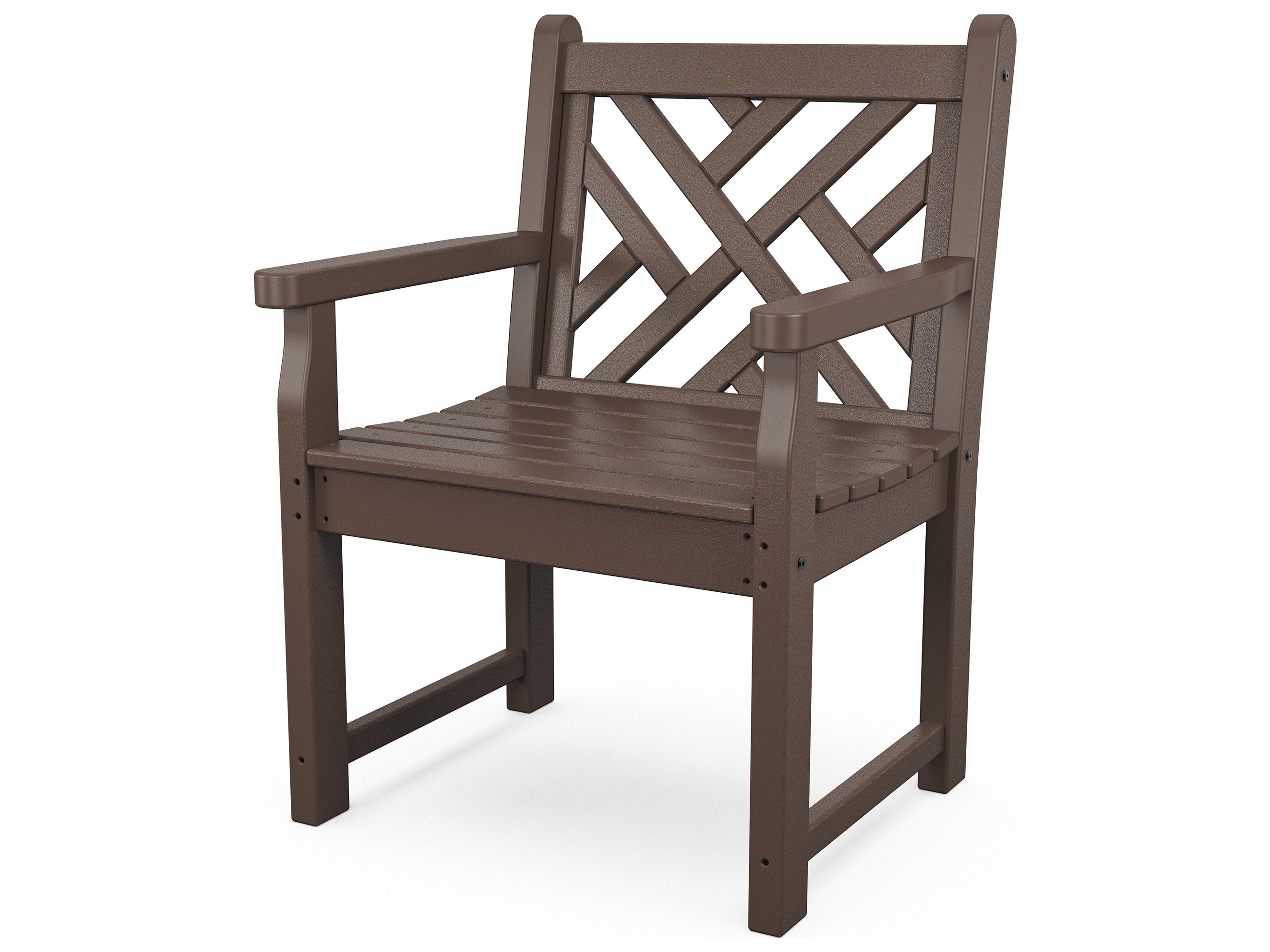 POLYWOOD® Chippendale Recycled Plastic Outdoor Lounge Chair
