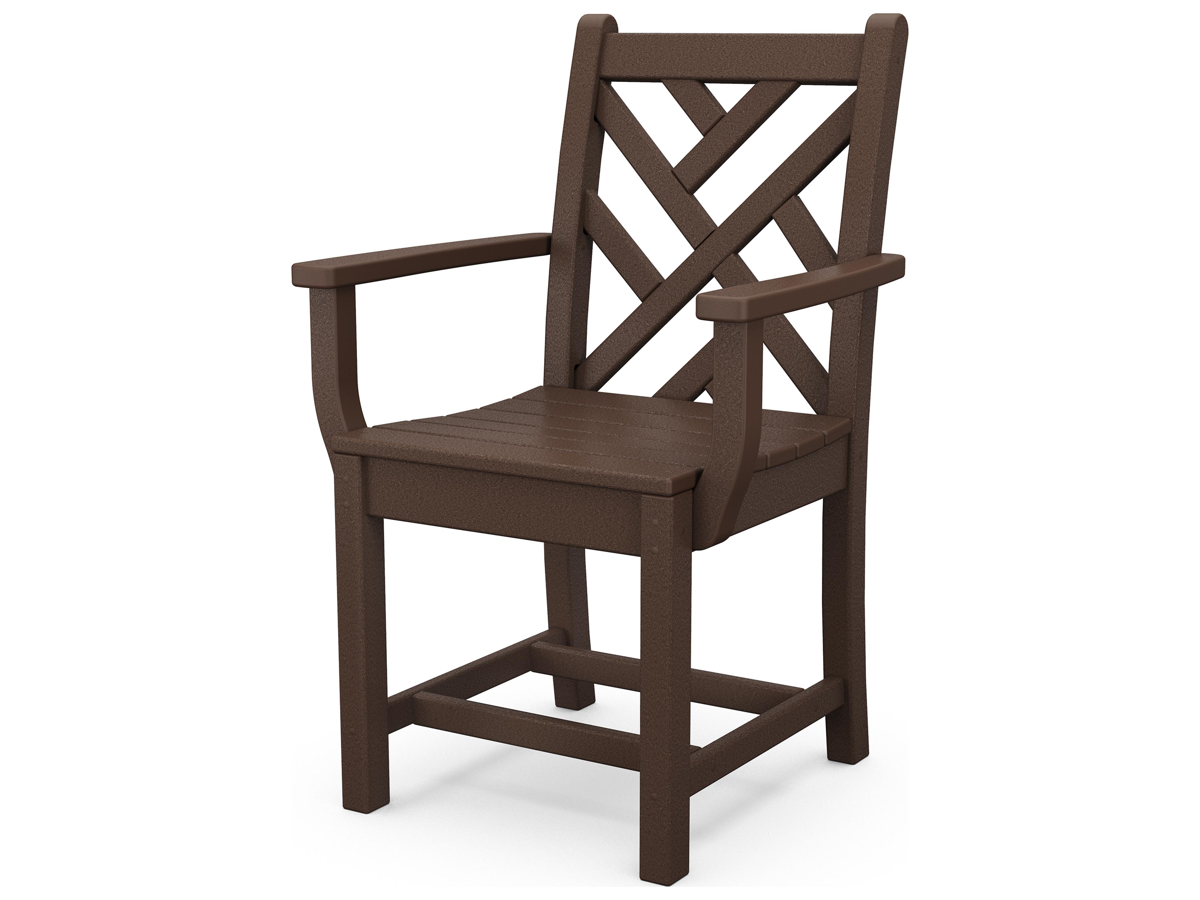 POLYWOOD® Chippendale Recycled Plastic Patio Dining Chair