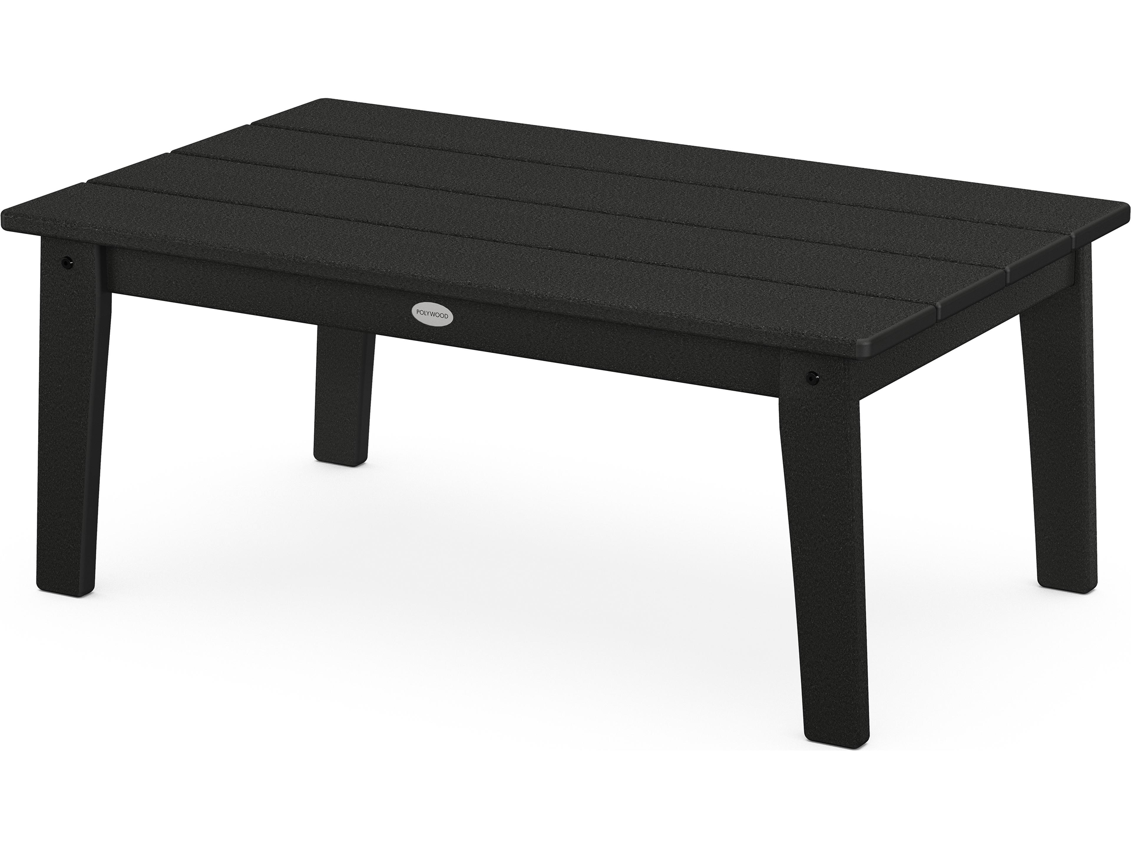 POLYWOOD® Lakeside Recycled Plastic Rectangular Outdoor Patio Coffee Table