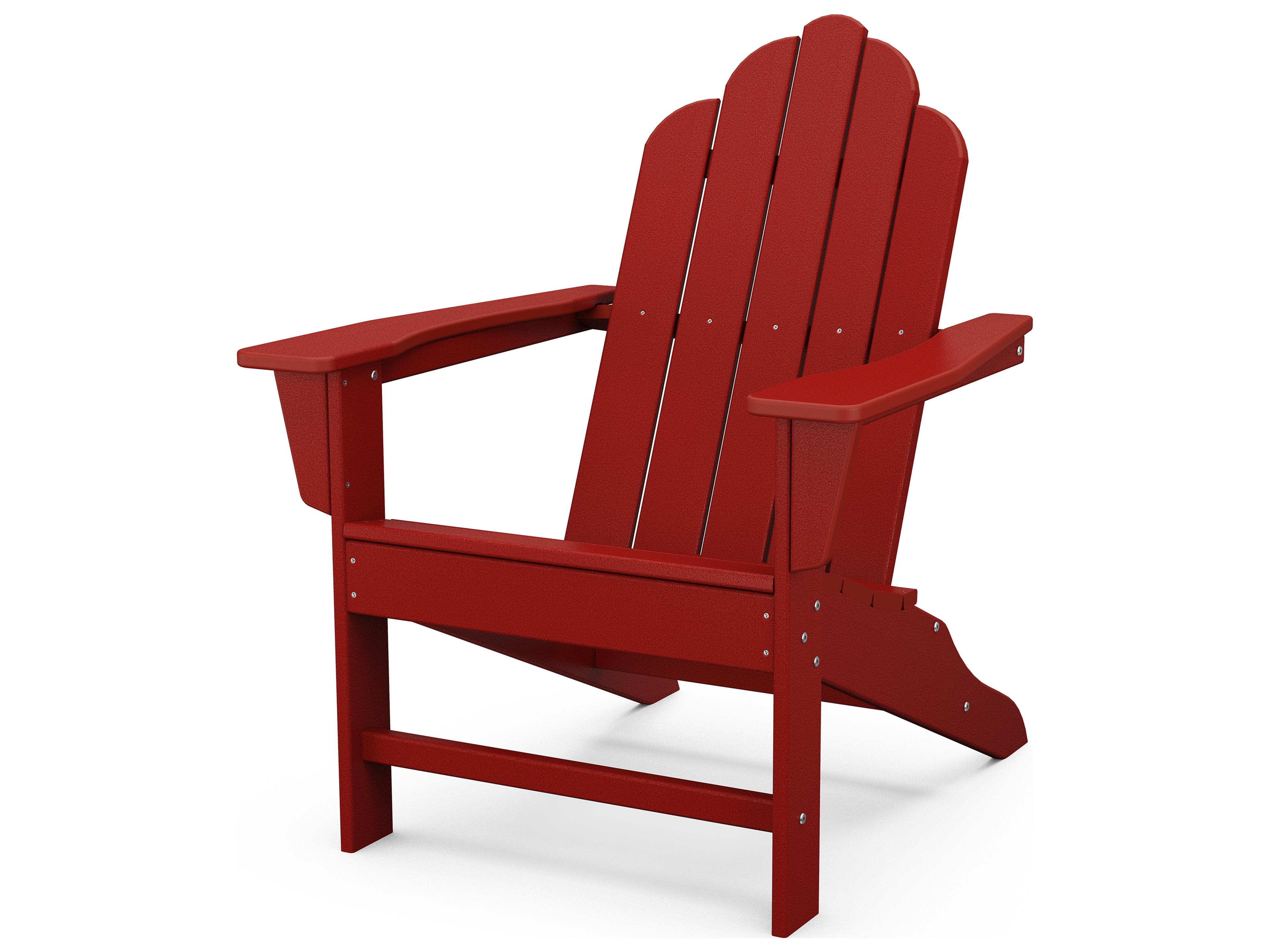 POLYWOOD® Long Island Recycled Plastic Outdoor Patio Adirondack Chair