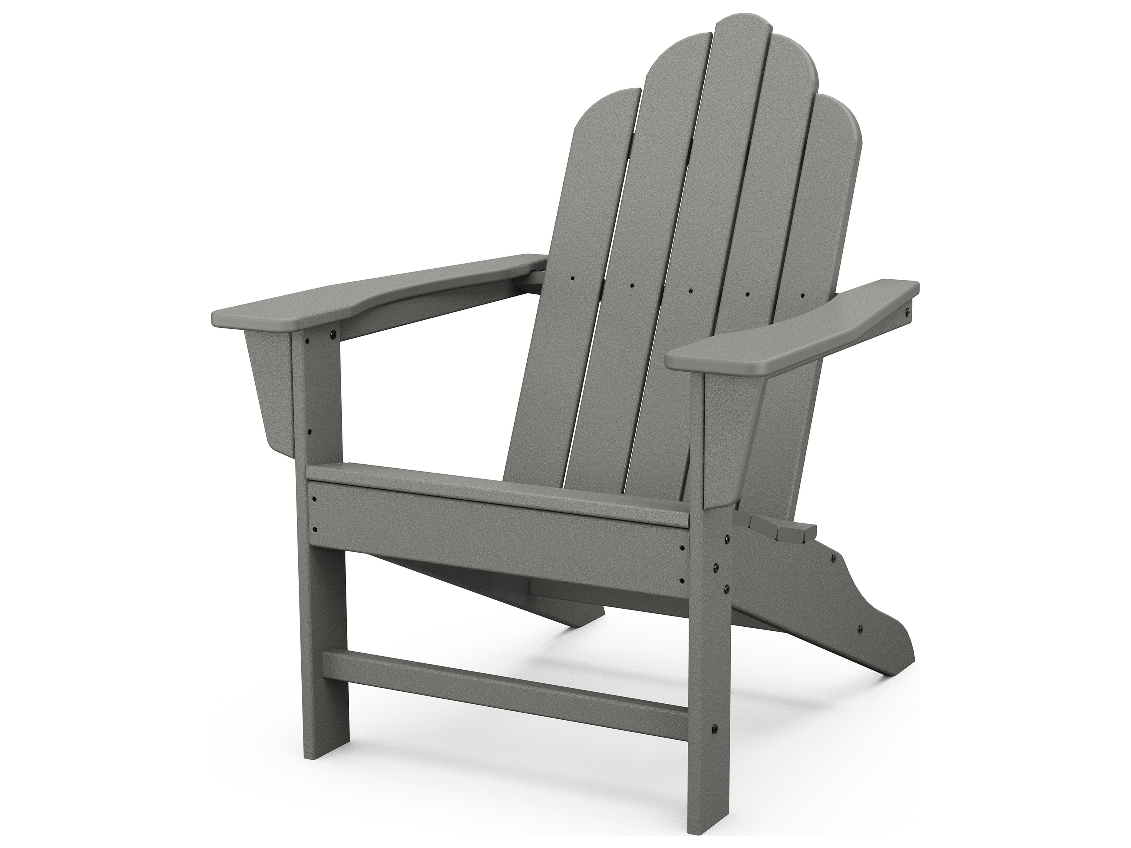 POLYWOOD® Long Island Recycled Plastic Outdoor Patio Adirondack Chair
