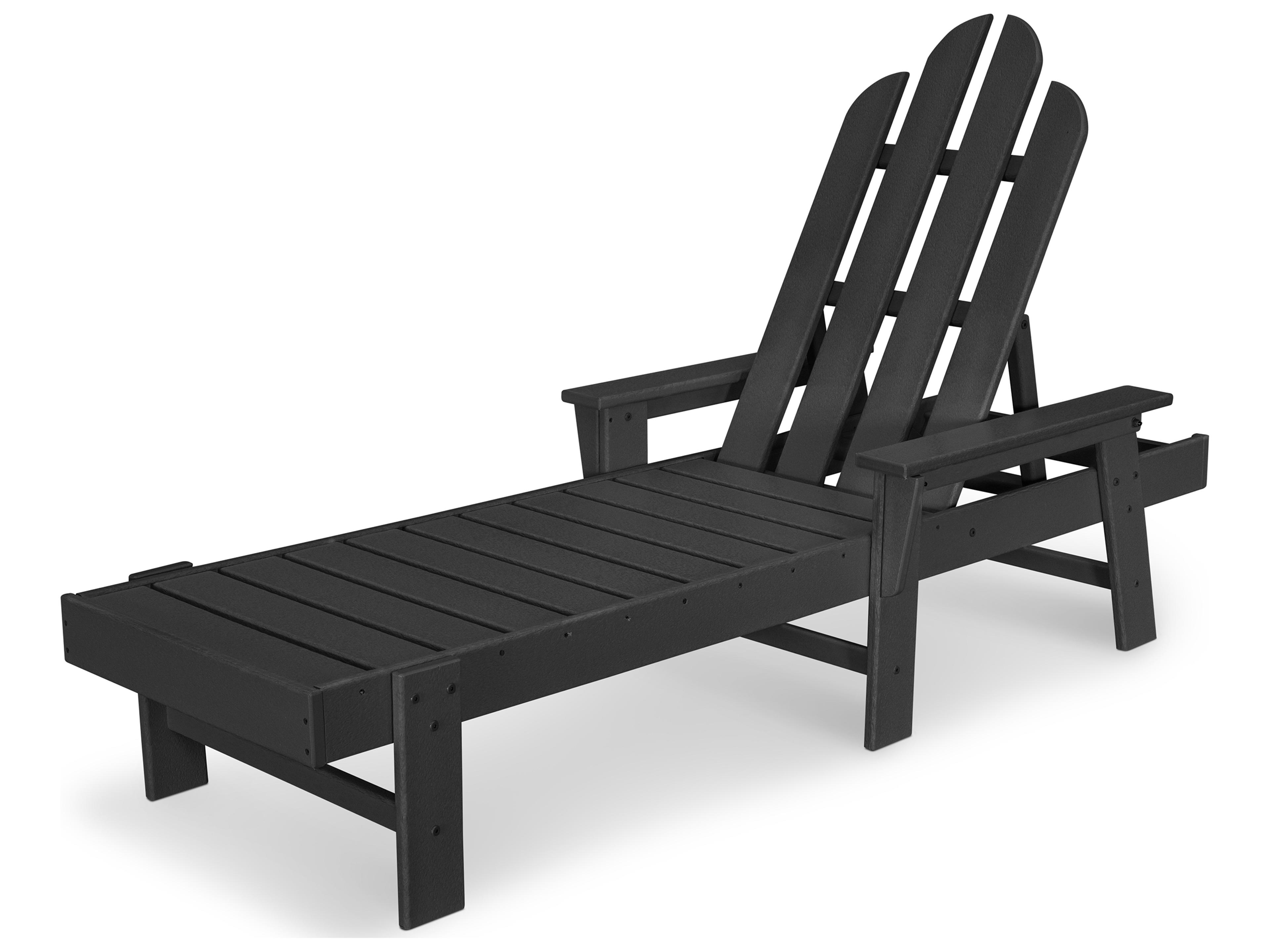 POLYWOOD® Long Island Recycled Plastic Patio Chaise Lounge