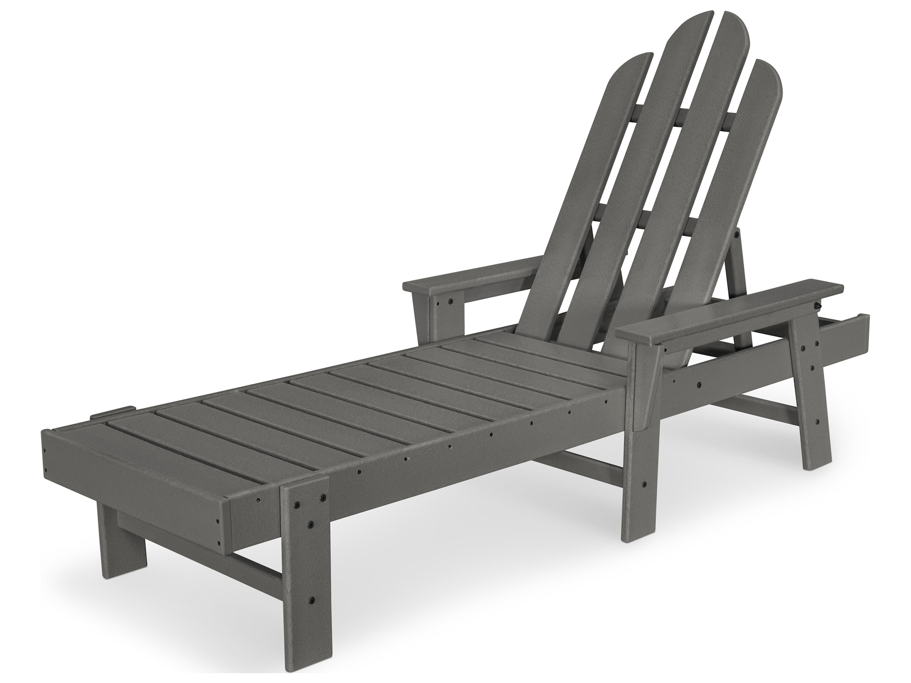 POLYWOOD® Long Island Recycled Plastic Patio Chaise Lounge