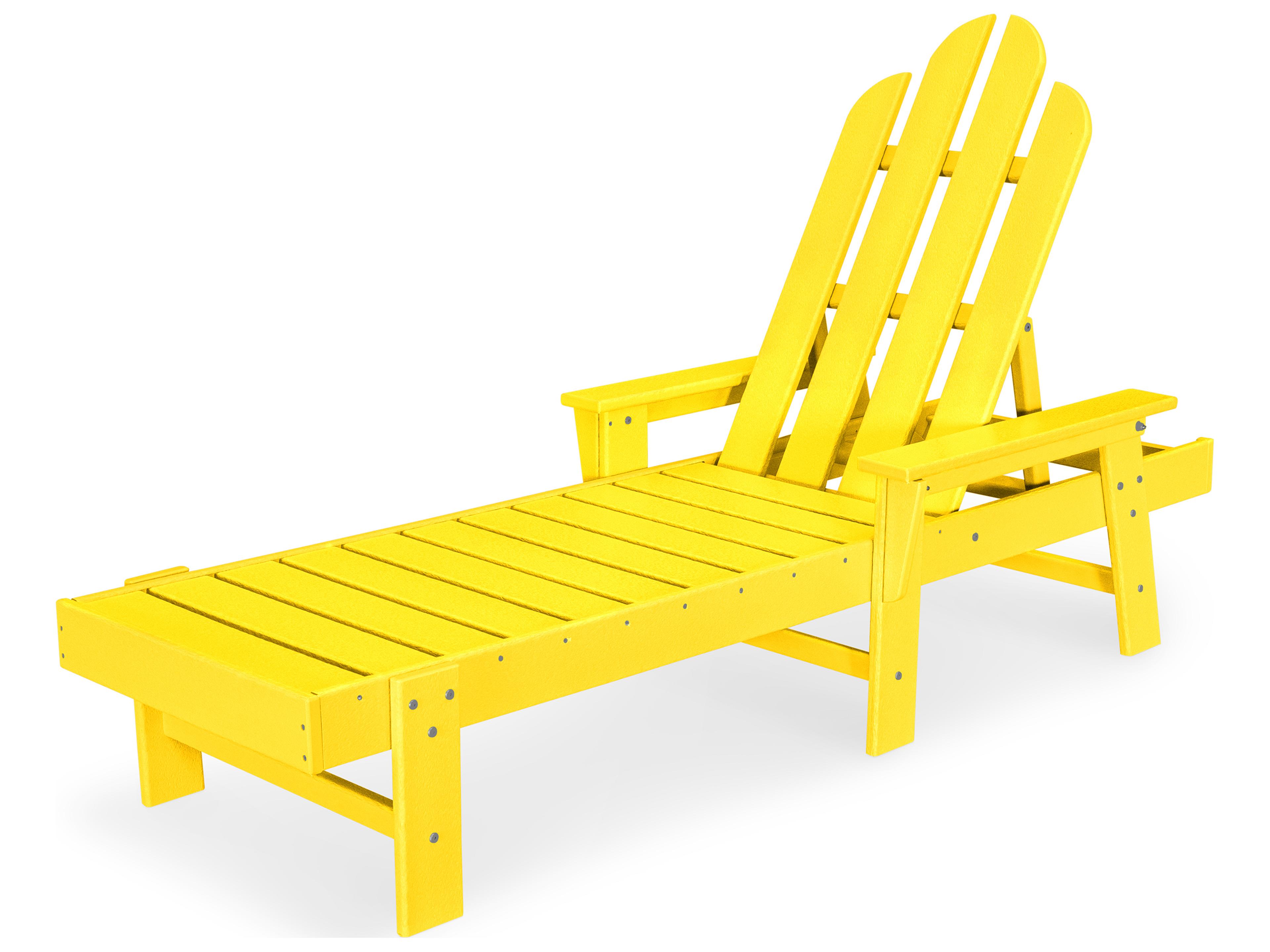 POLYWOOD® Long Island Recycled Plastic Patio Chaise Lounge