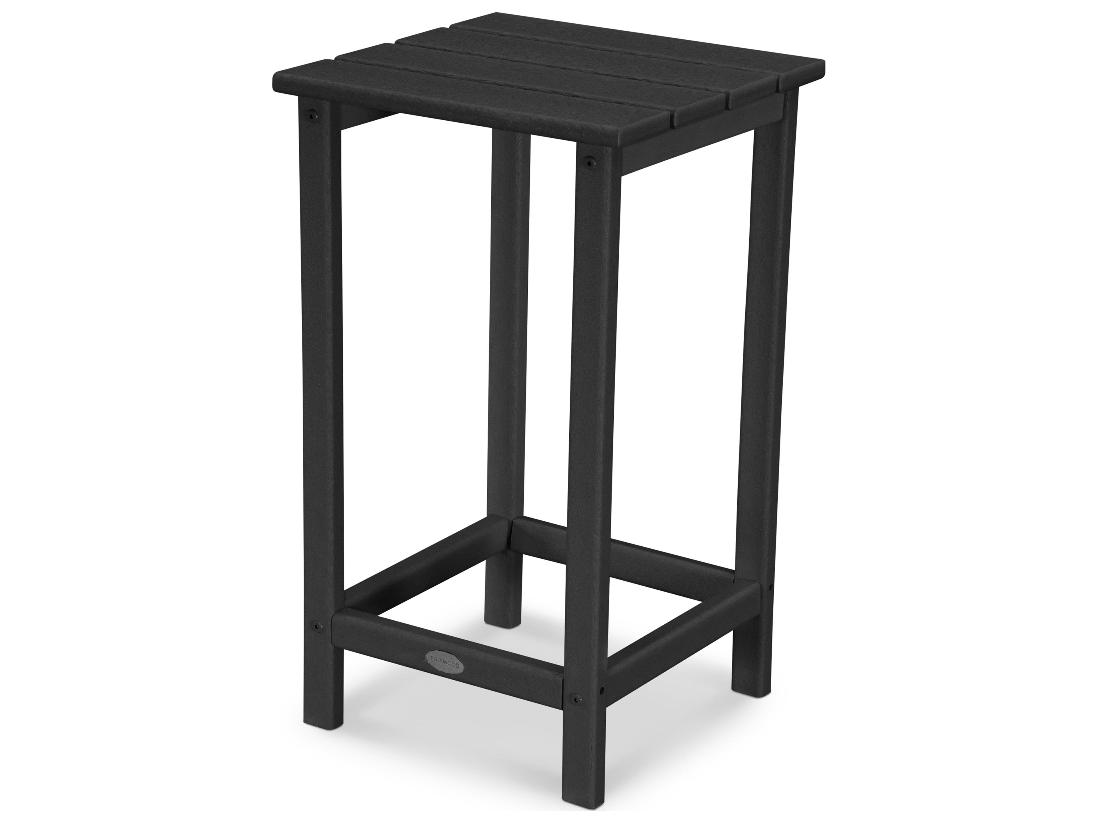 POLYWOOD® Long Island Recycled Plastic Square Counter Table