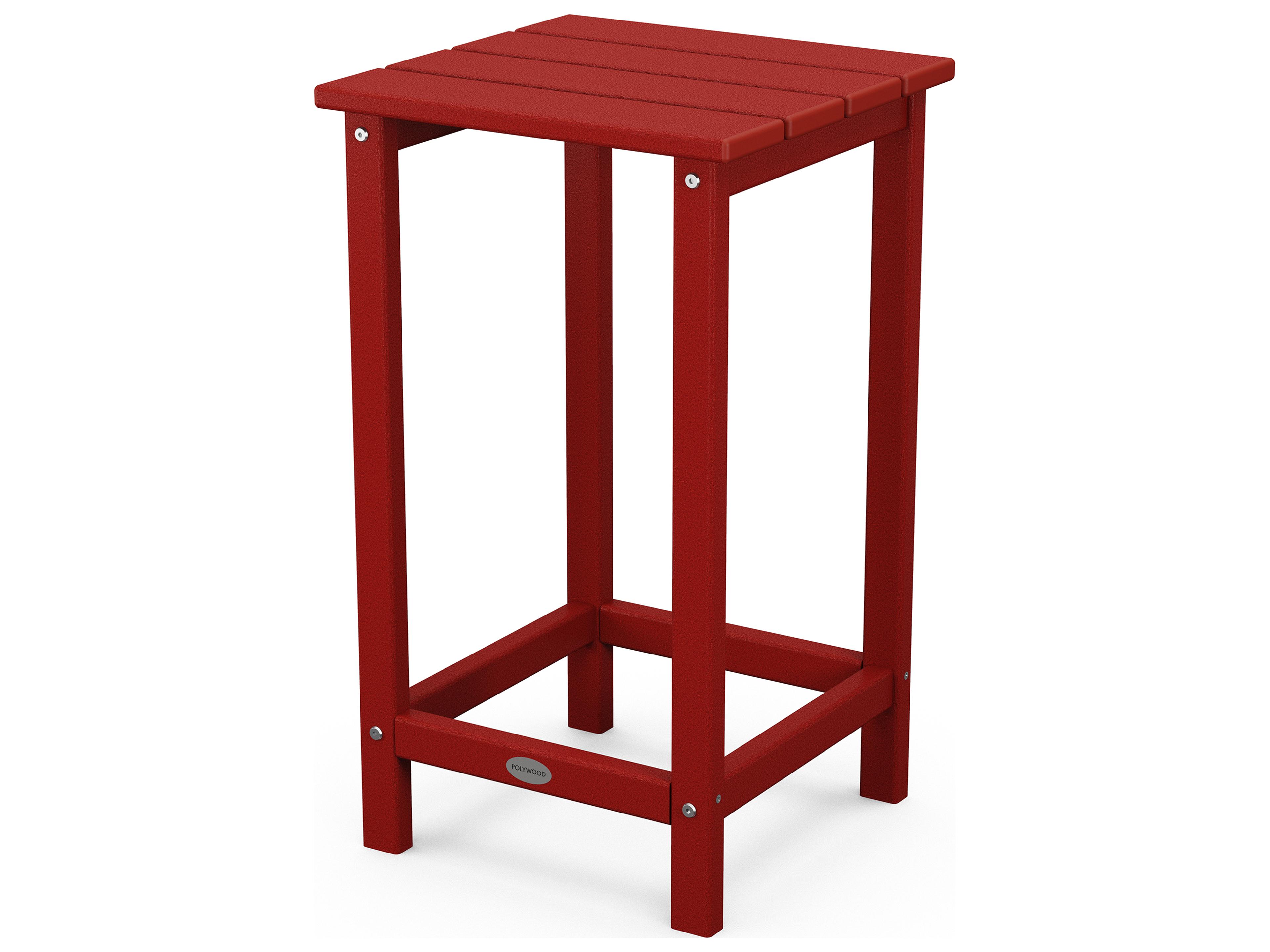 Long Island Recycled Plastic Square Counter Table