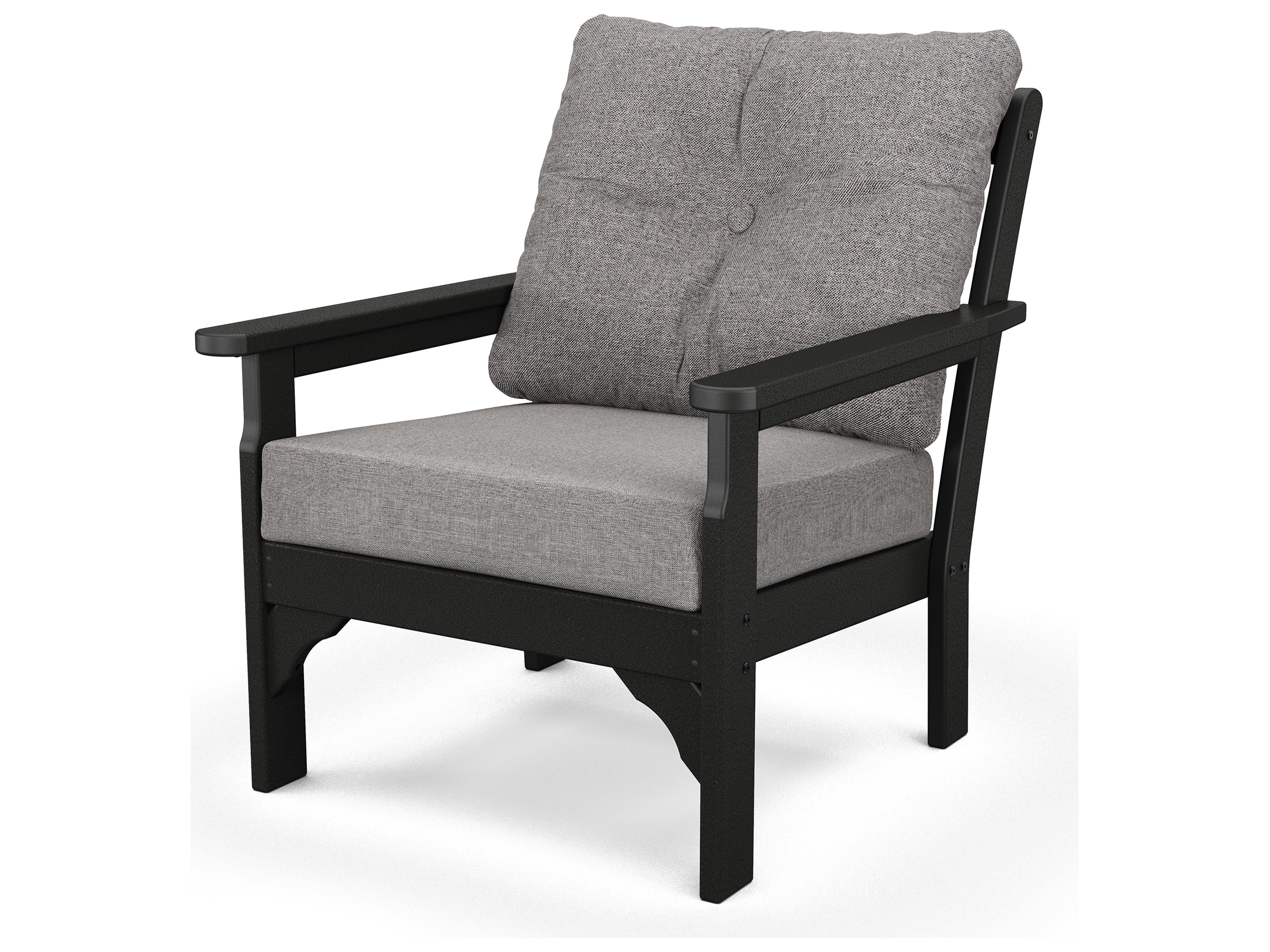 POLYWOOD Vineyard Deep Seating Outdoor Patio Lounge Chair