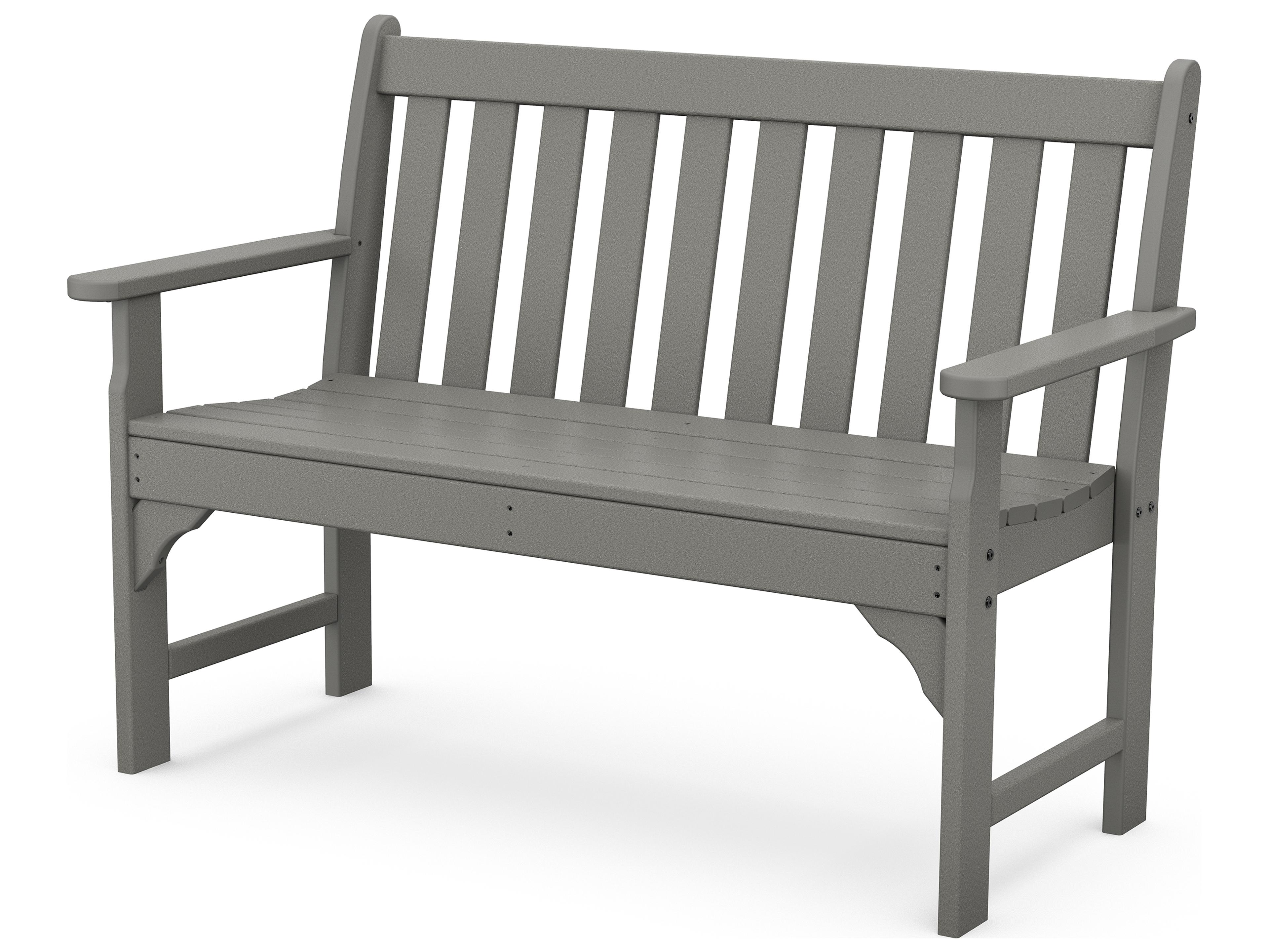 POLYWOOD® Vineyard Recycled Plastic Outdoor Bench