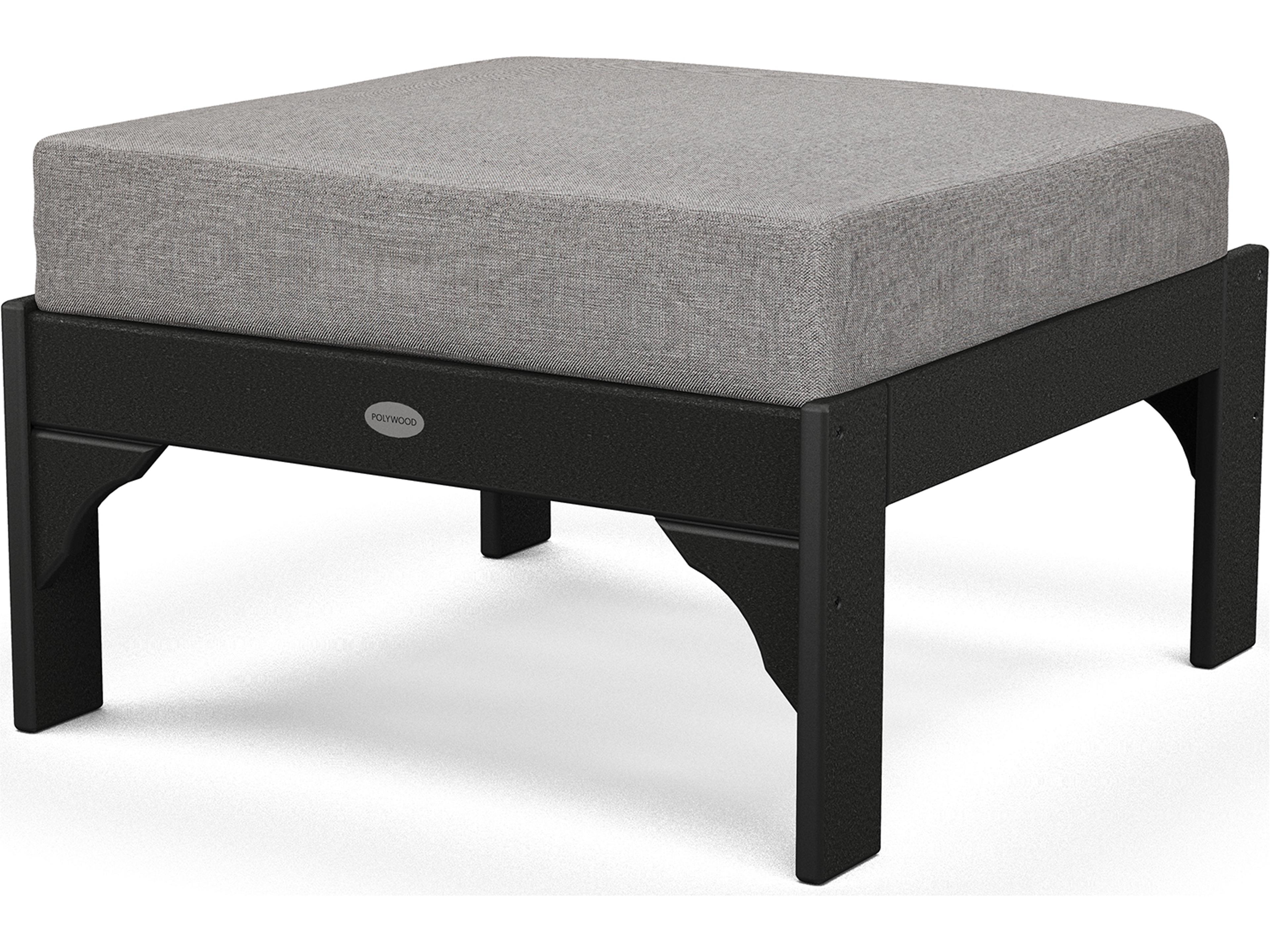 Vineyard Recycled Plastic Deep Seating Patio Ottoman