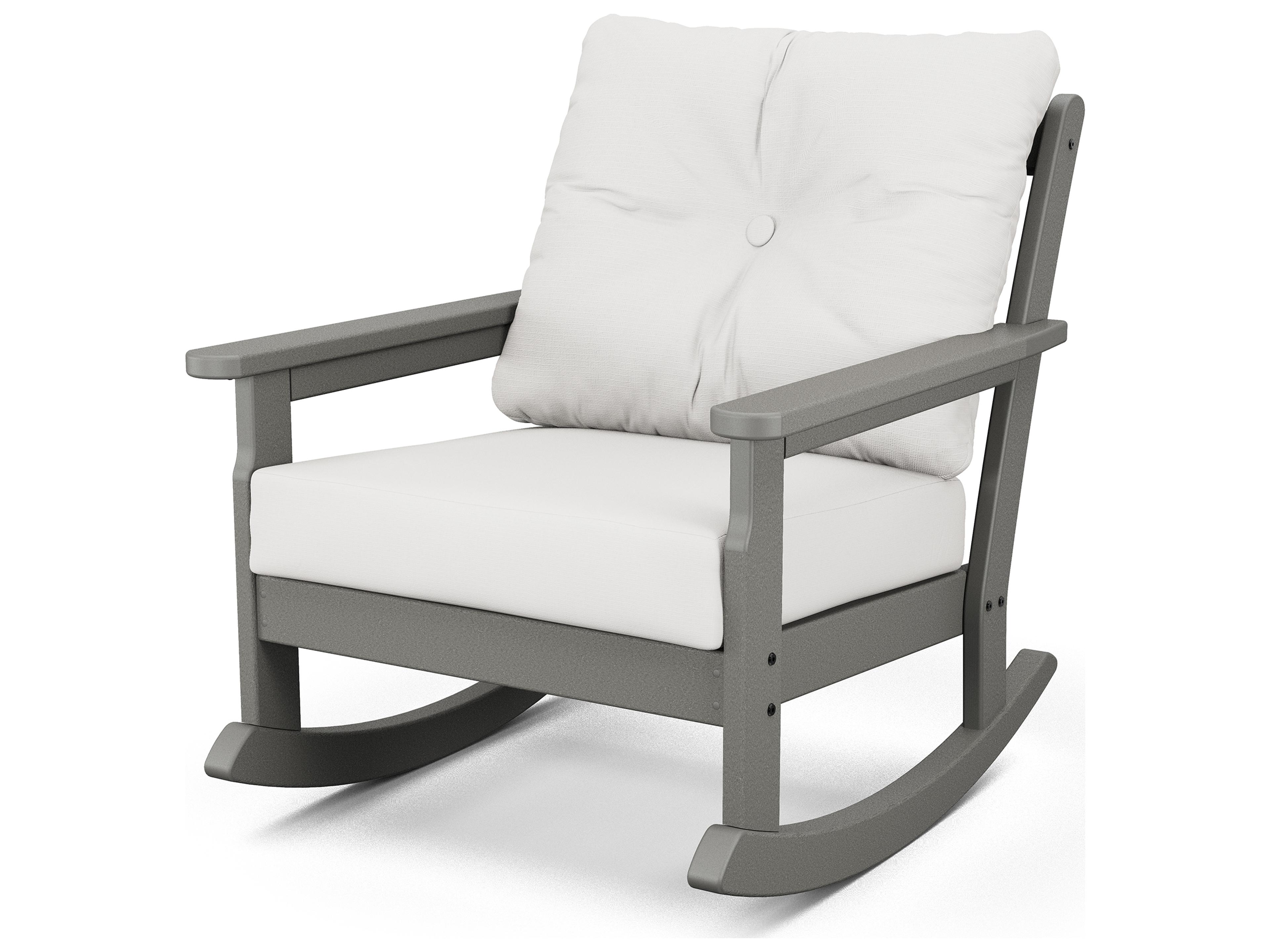 POLYWOOD® Vineyard Recycled Plastic Outdoor Lounge Chair