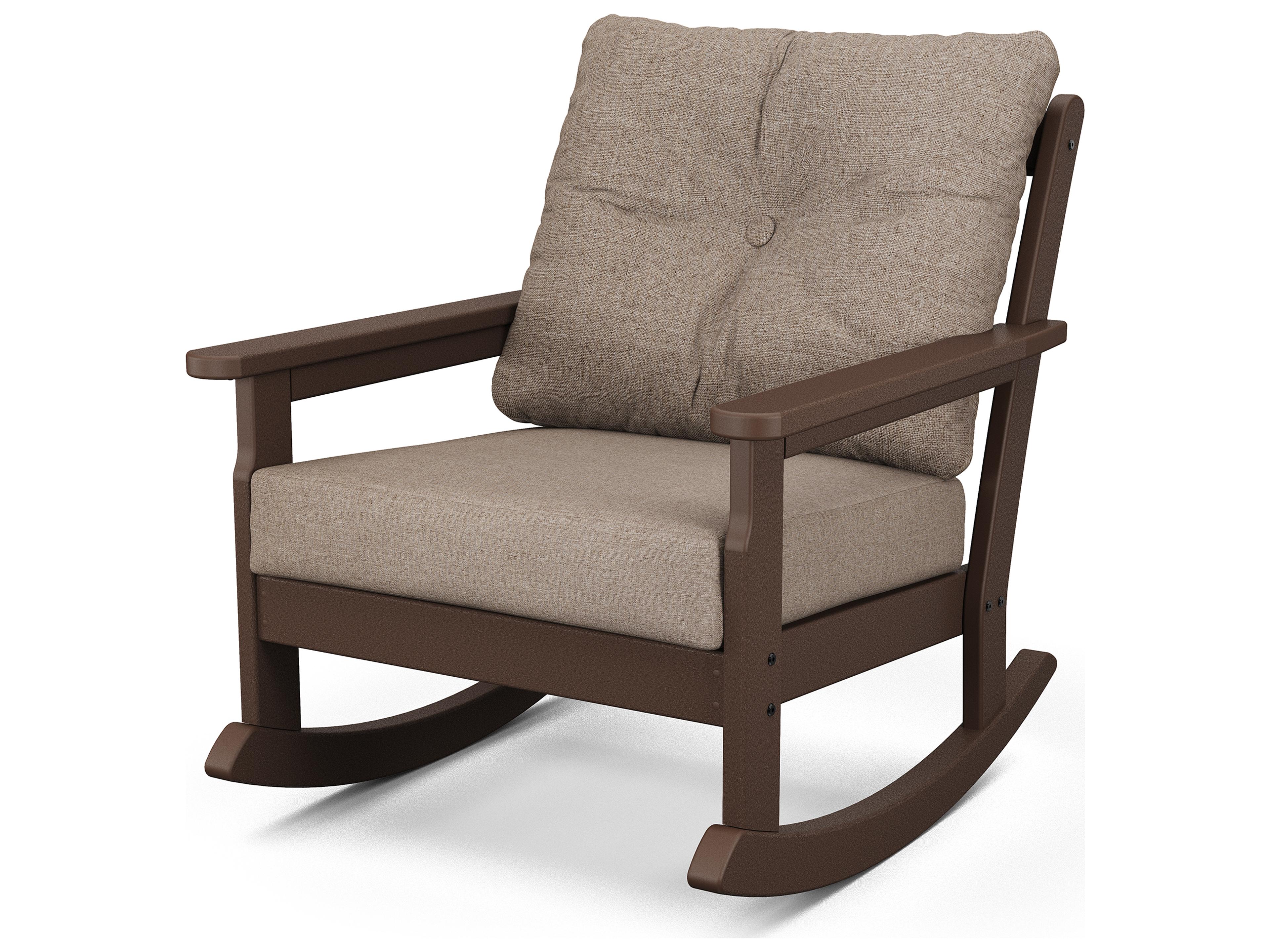 POLYWOOD® Vineyard Recycled Plastic Outdoor Lounge Chair