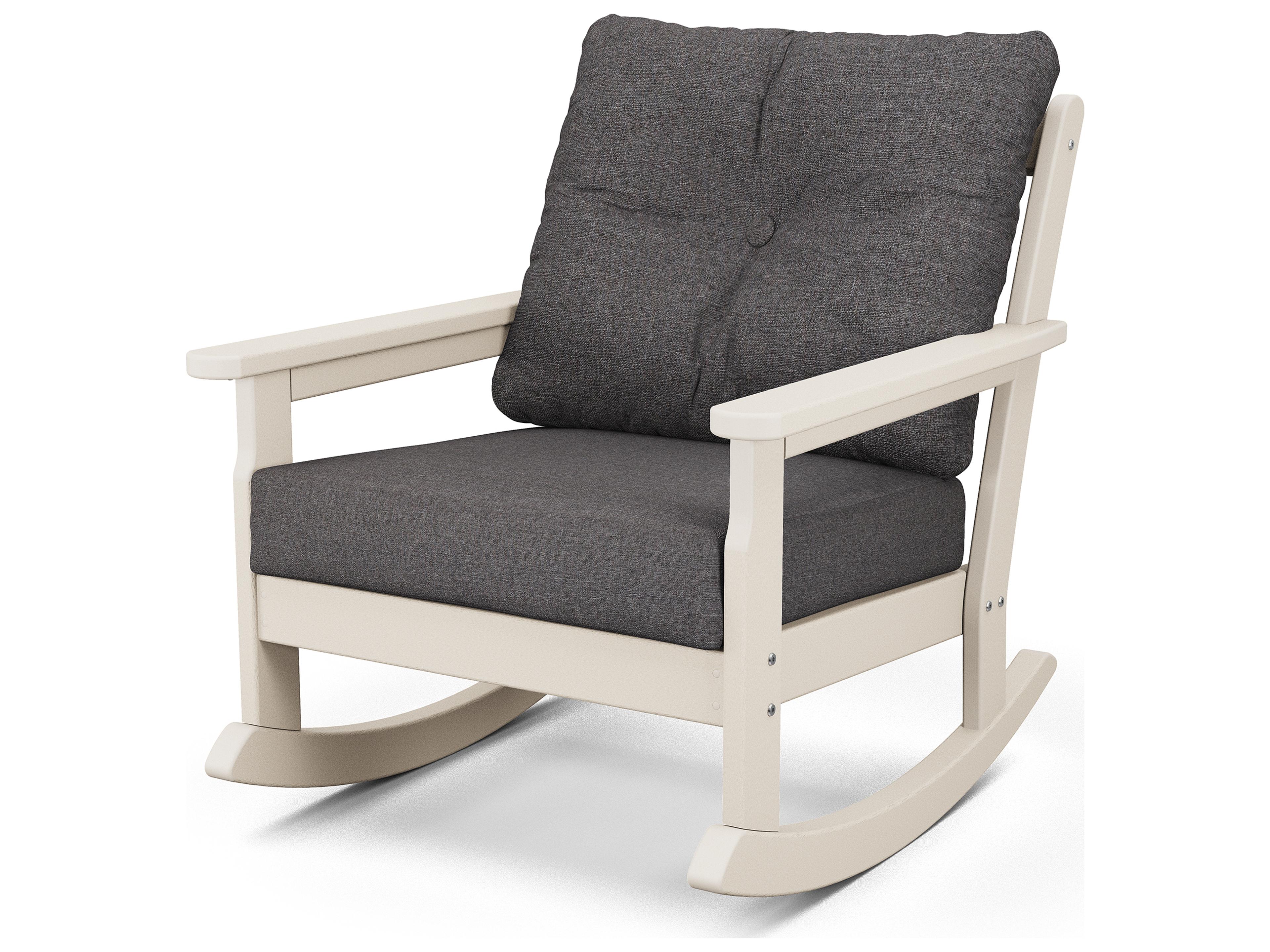 POLYWOOD® Vineyard Recycled Plastic Outdoor Lounge Chair