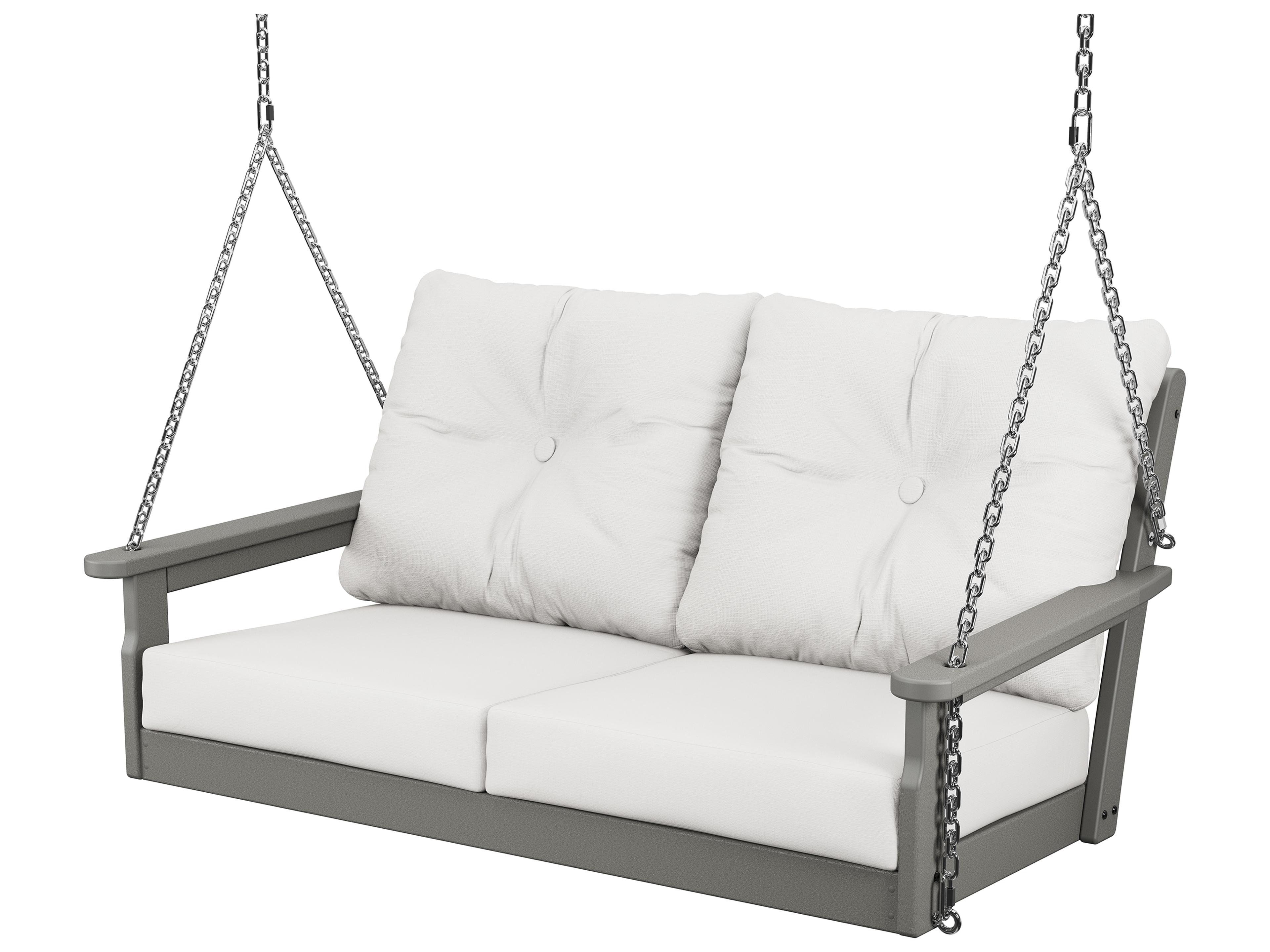 POLYWOOD® Vineyard Recycled Plastic Deep Seating Outdoor Swing