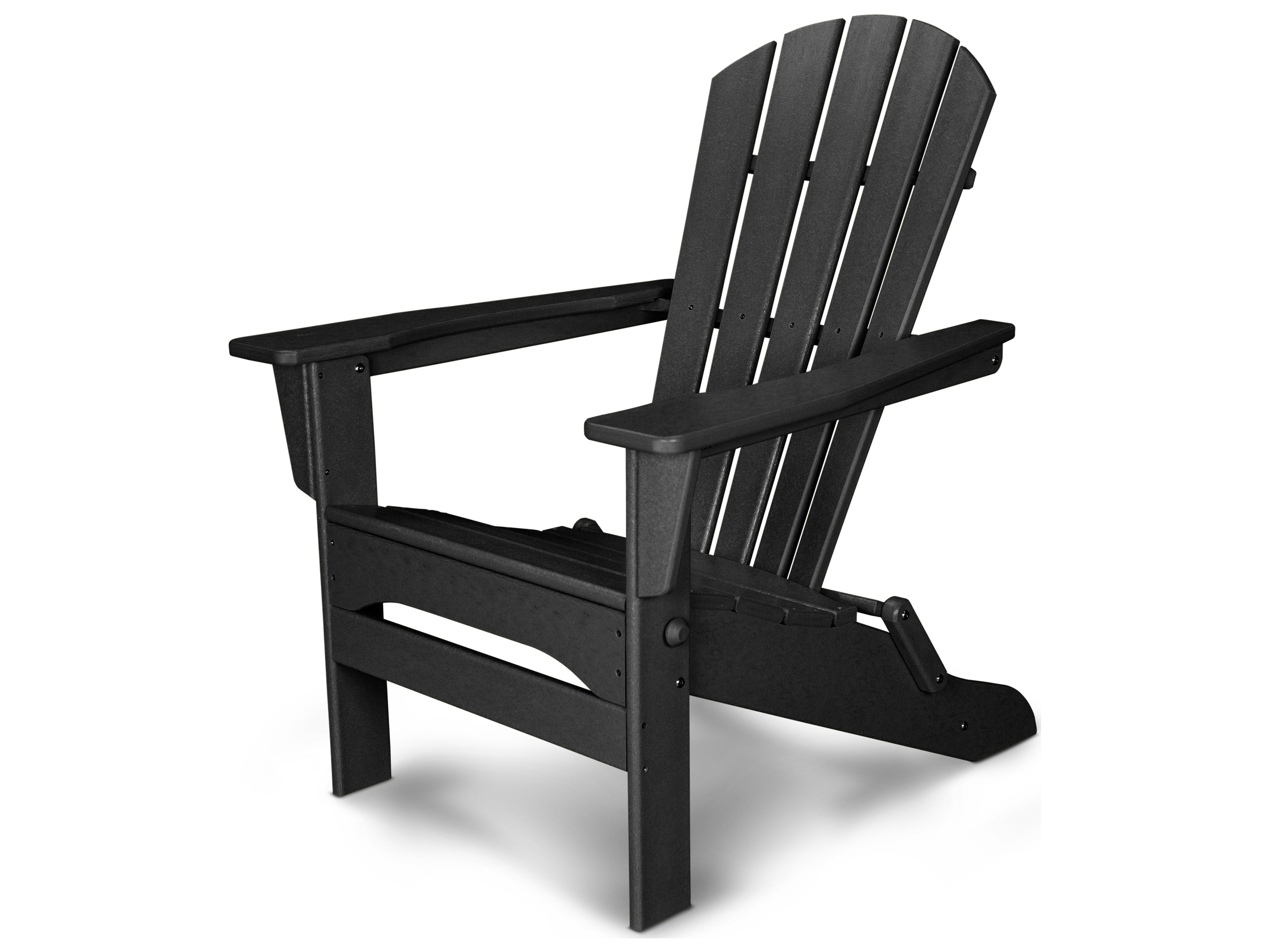 POLYWOOD® Palm Coast Recycled Plastic Outdoor Adirondack Chair