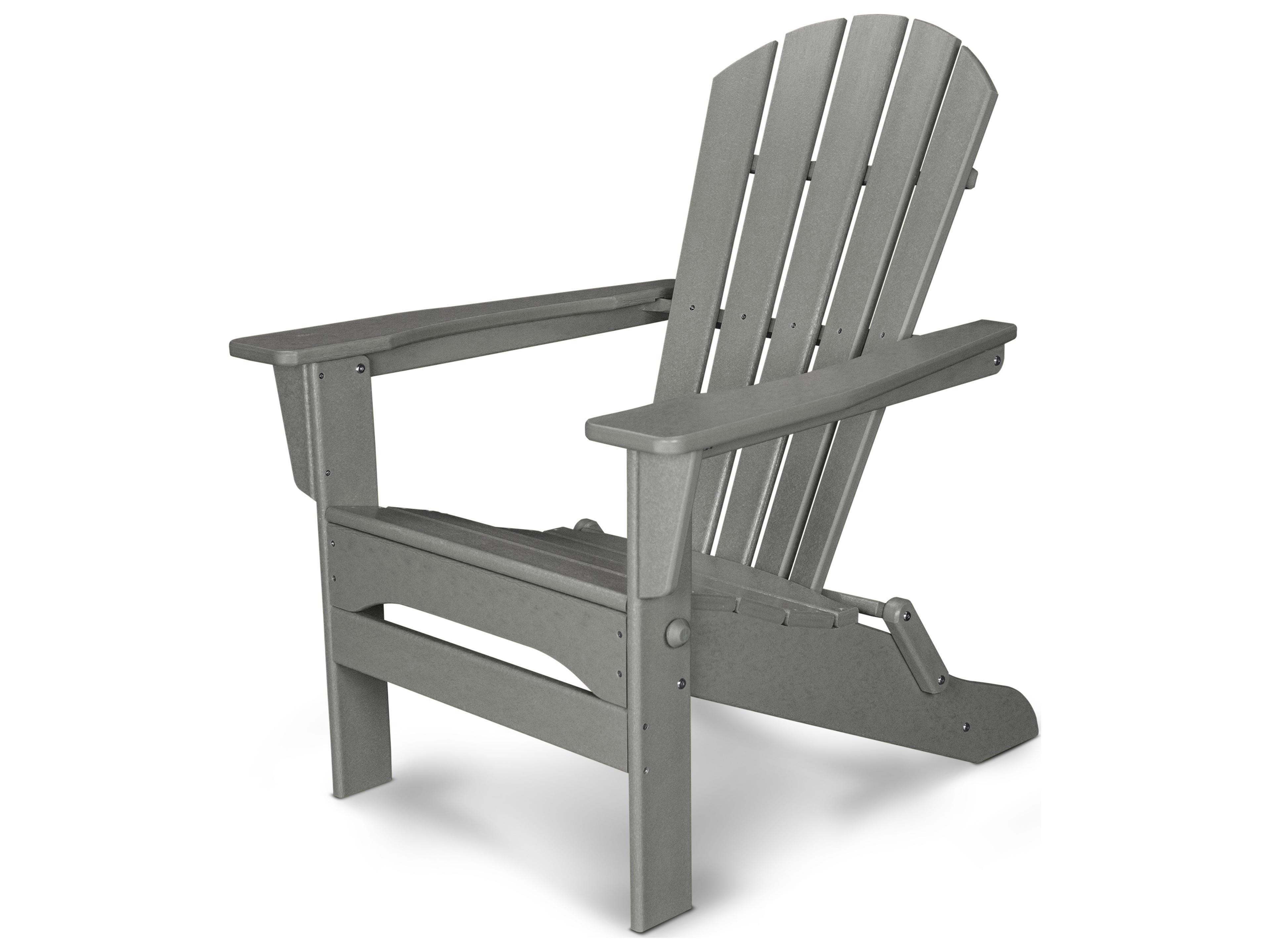 POLYWOOD® Palm Coast Recycled Plastic Outdoor Adirondack Chair