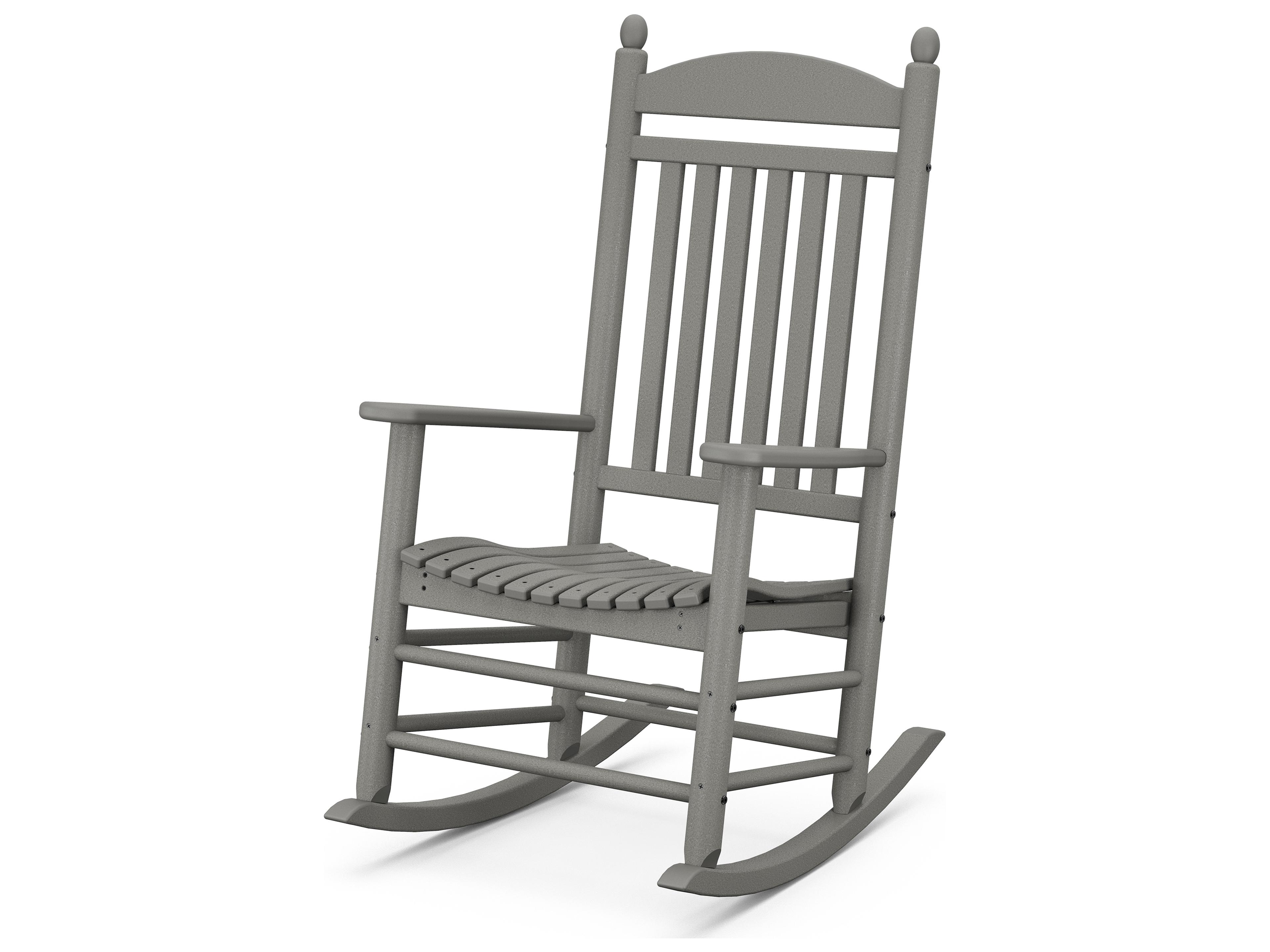 POLYWOOD® Jefferson Recycled Plastic Rocker Patio Lounge Chair