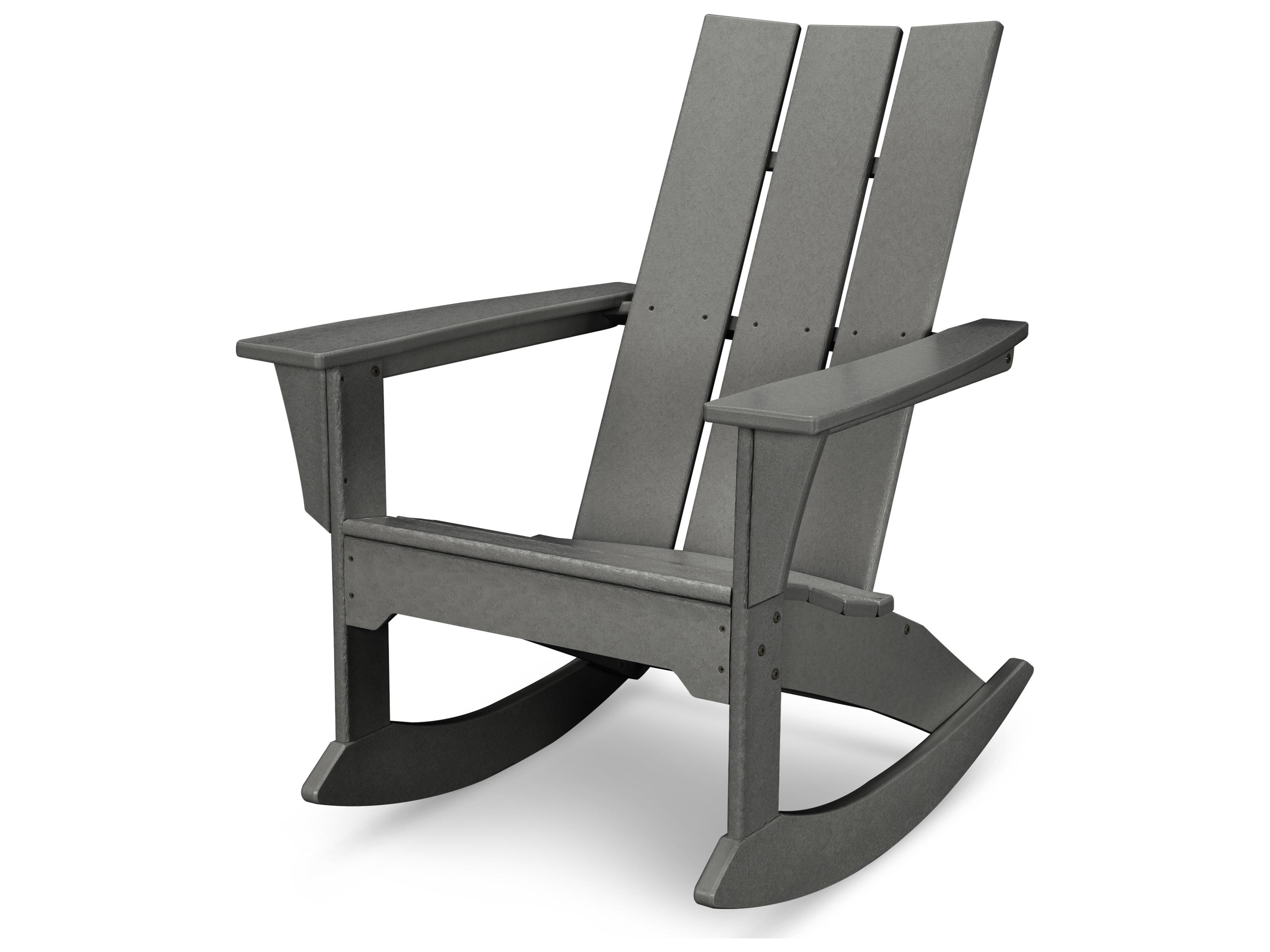 POLYWOOD® Modern Recycled Plastic Outdoor Adirondack Chair