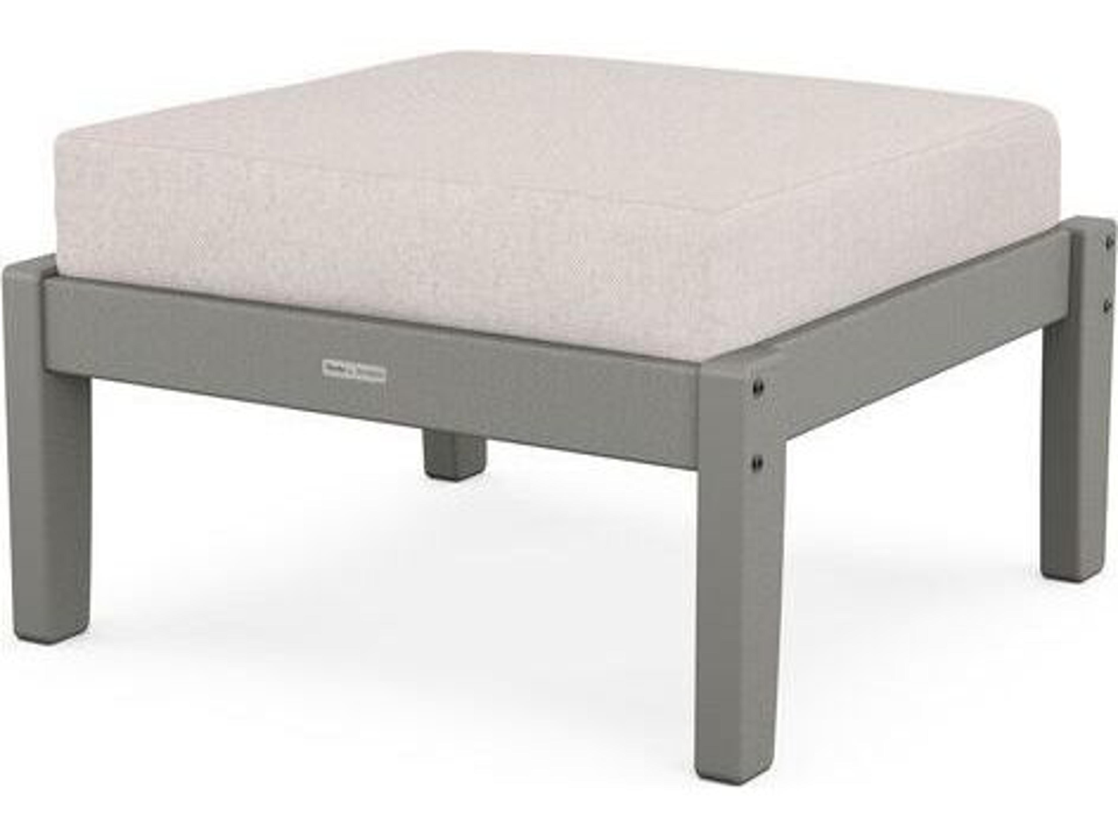 Martha Stewart by  Chinoiserie Deep Seating Outdoor Patio Ottoman