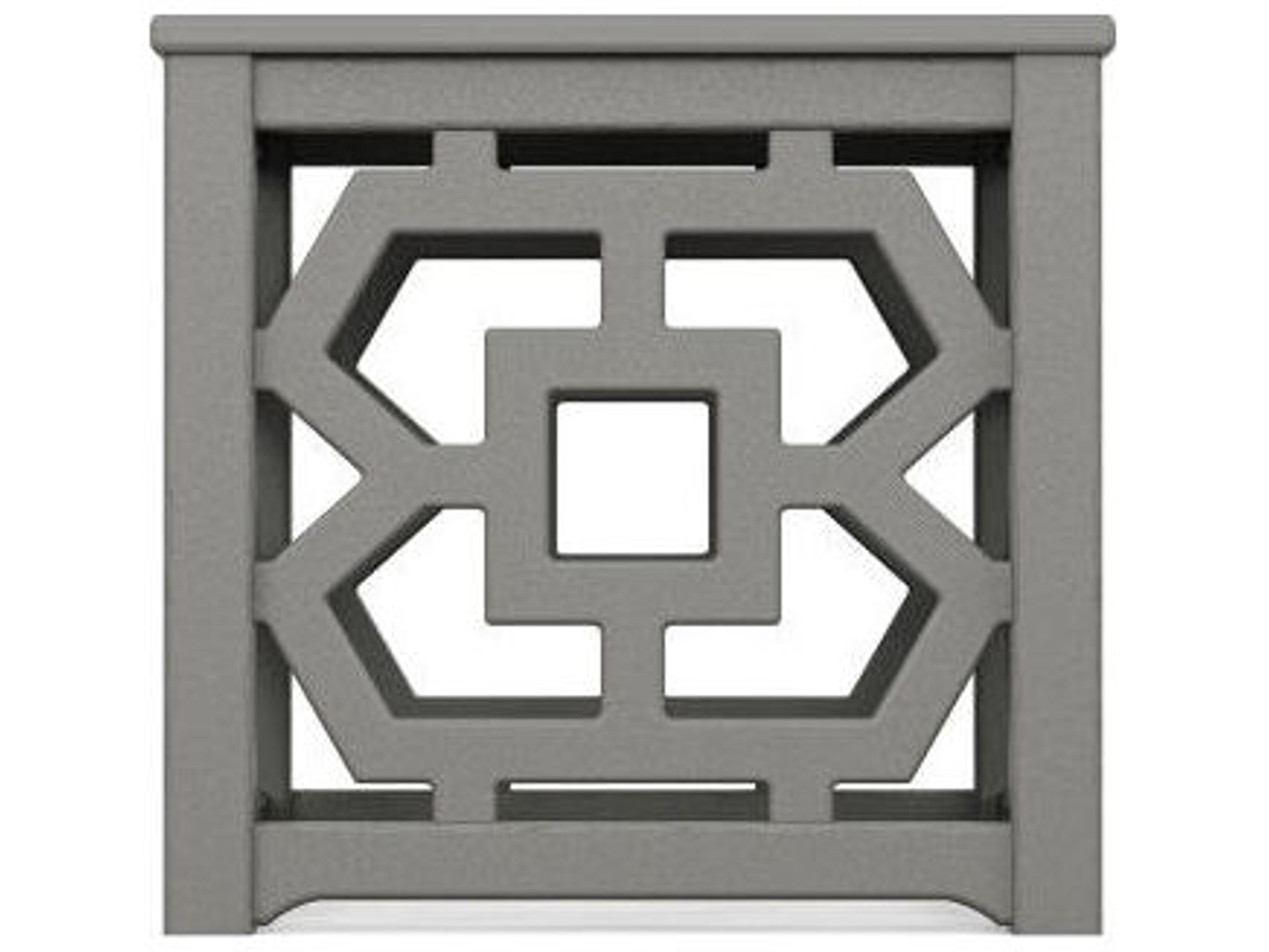 POLYWOOD® Martha Stewart Chinoiserie Accent Table