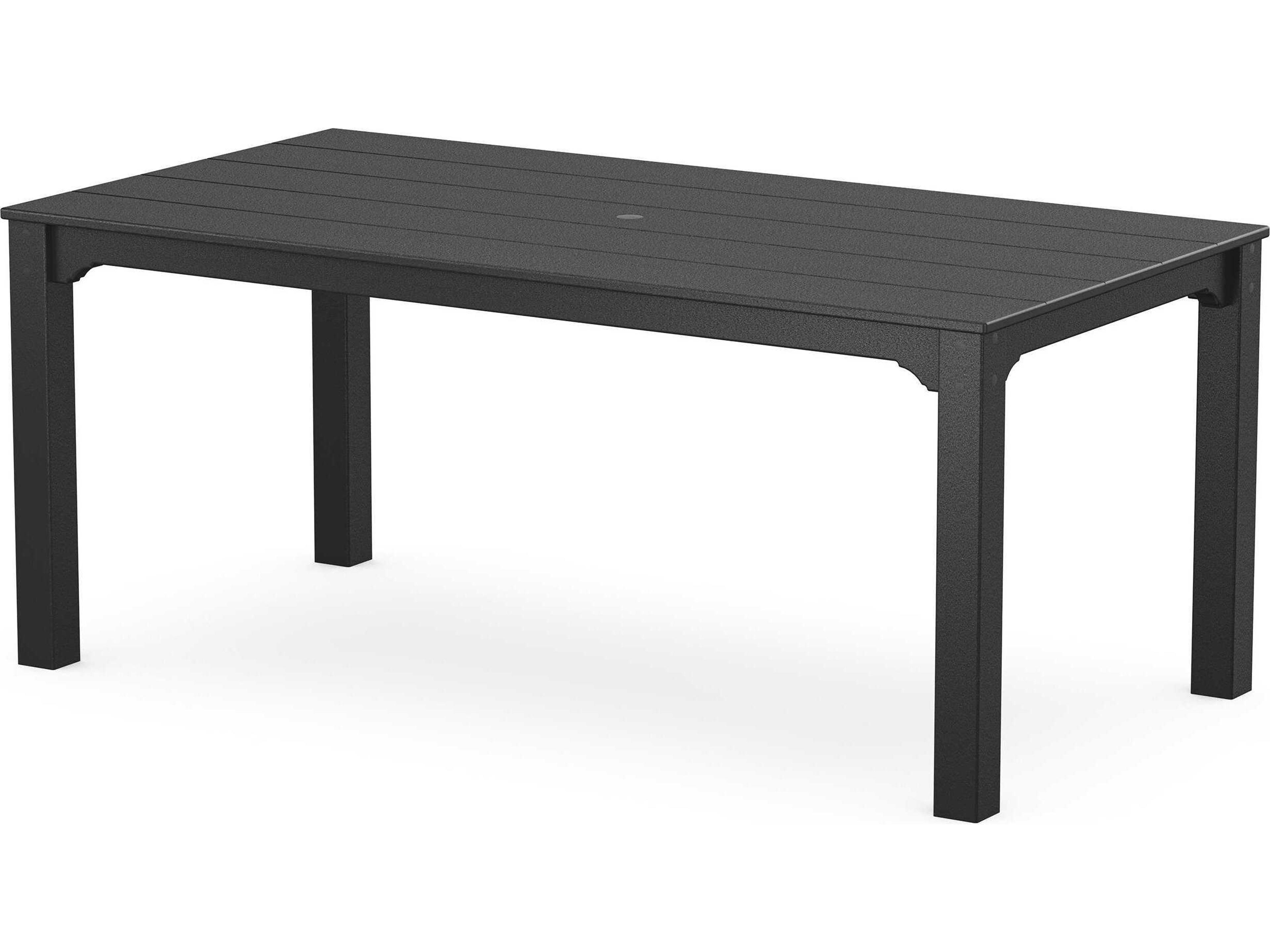 POLYWOOD® Martha Stewart Exclusive Chinoiserie Parsons Outdoor Dining Table