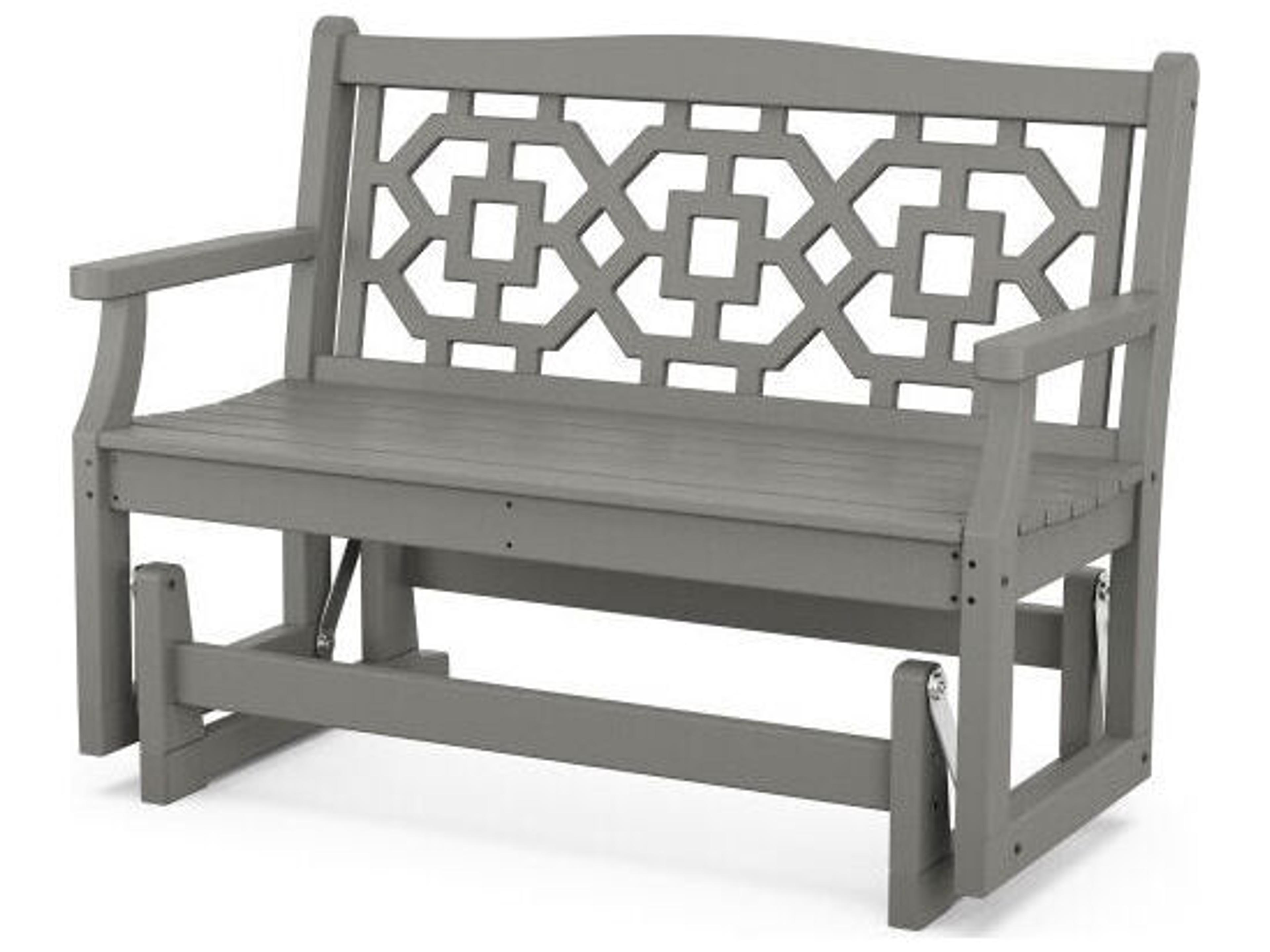 Martha Stewart by  Chinoiserie 48” Glider