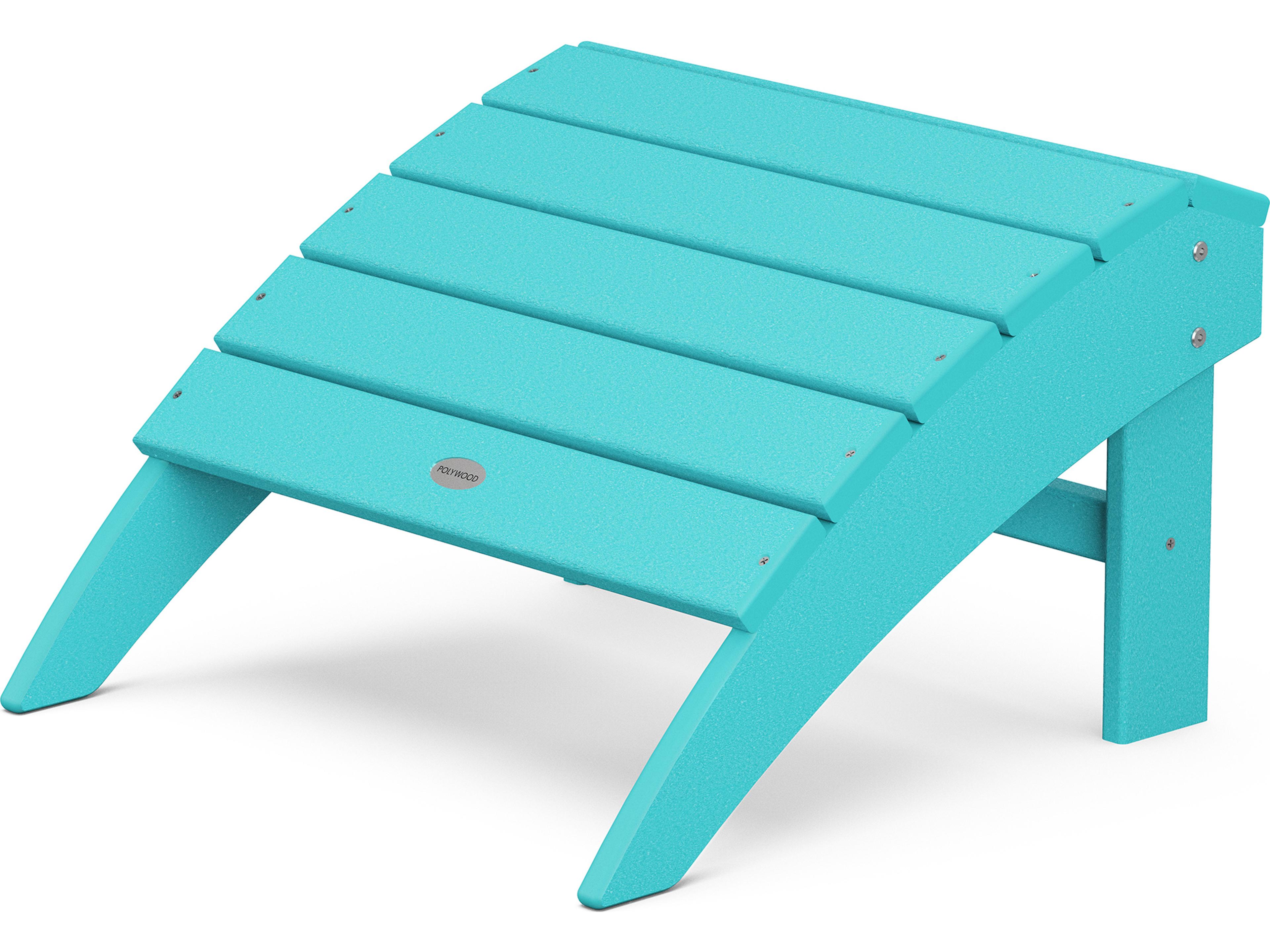 Vineyard Recycled Plastic Patio Ottoman