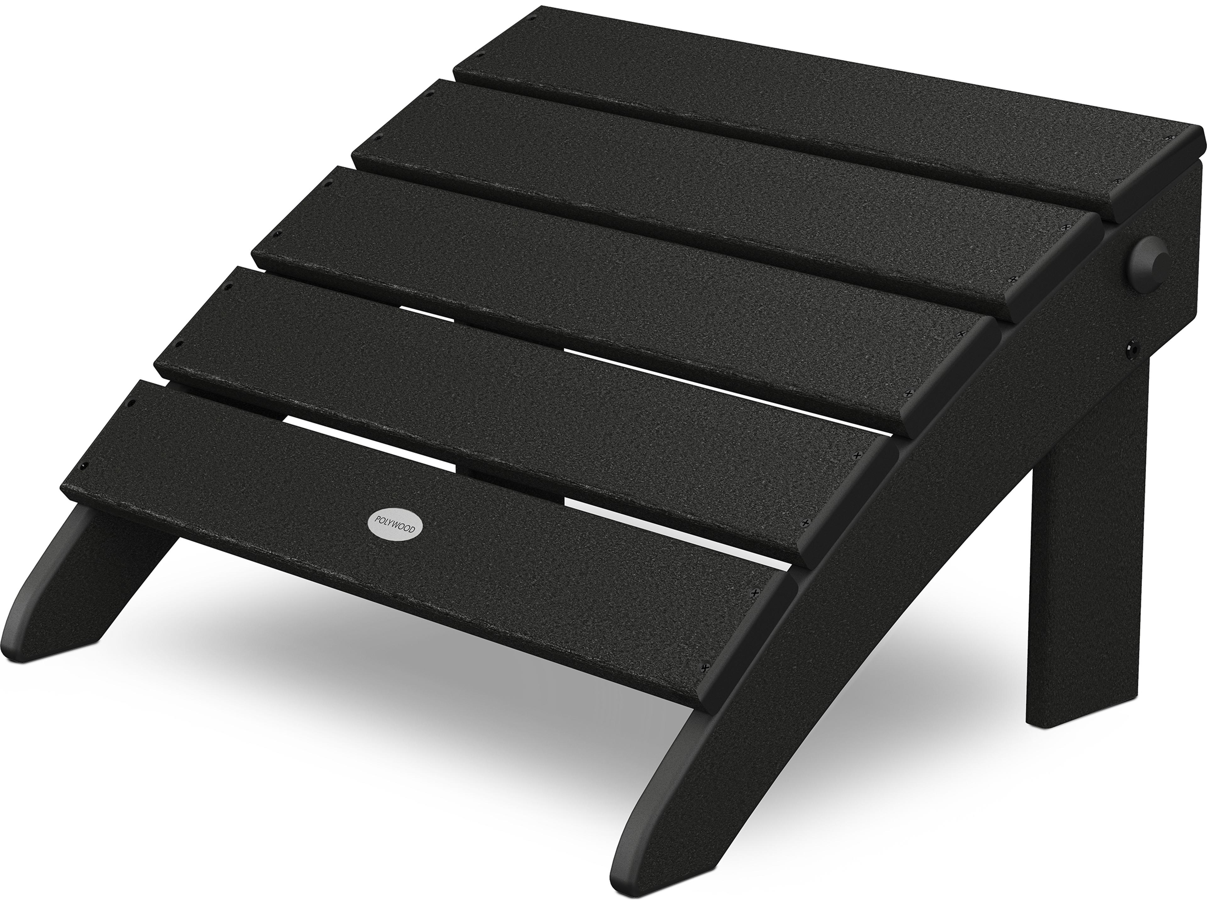 POLYWOOD® Classic Adirondack Recycled Plastic Patio Ottoman