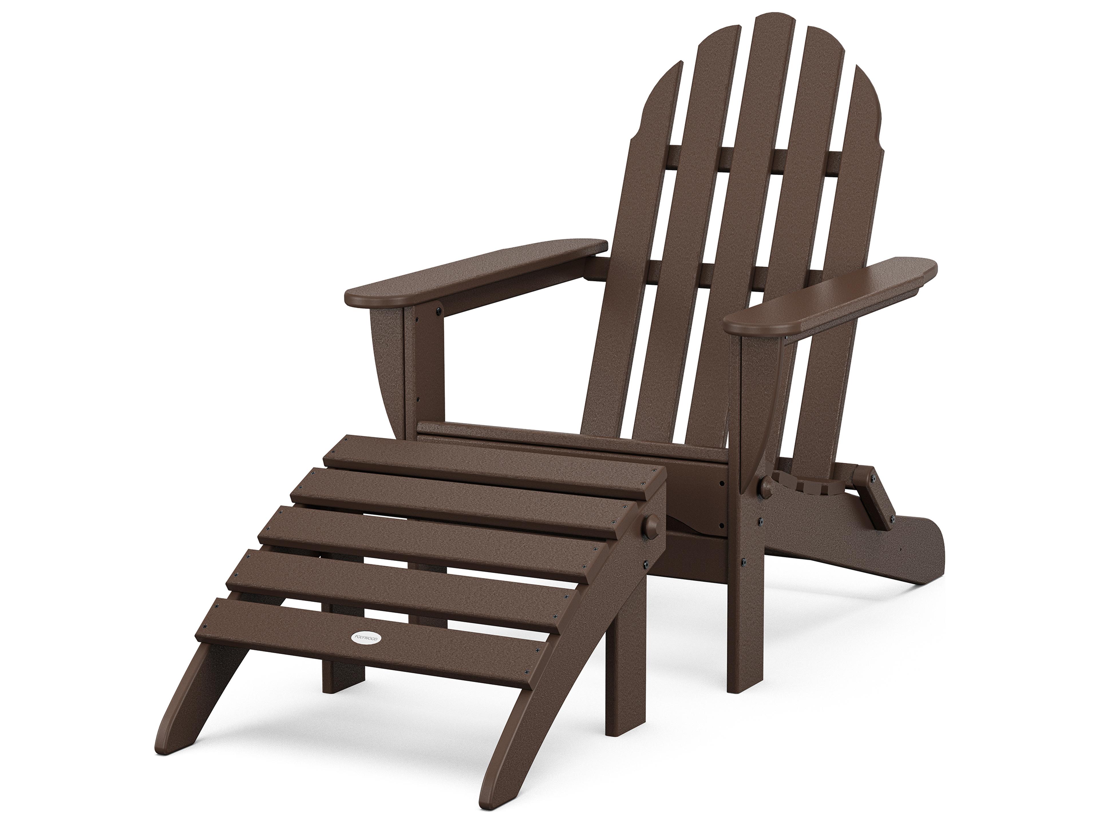 Classic Adirondack Recycled Plastic 2-Piece Set