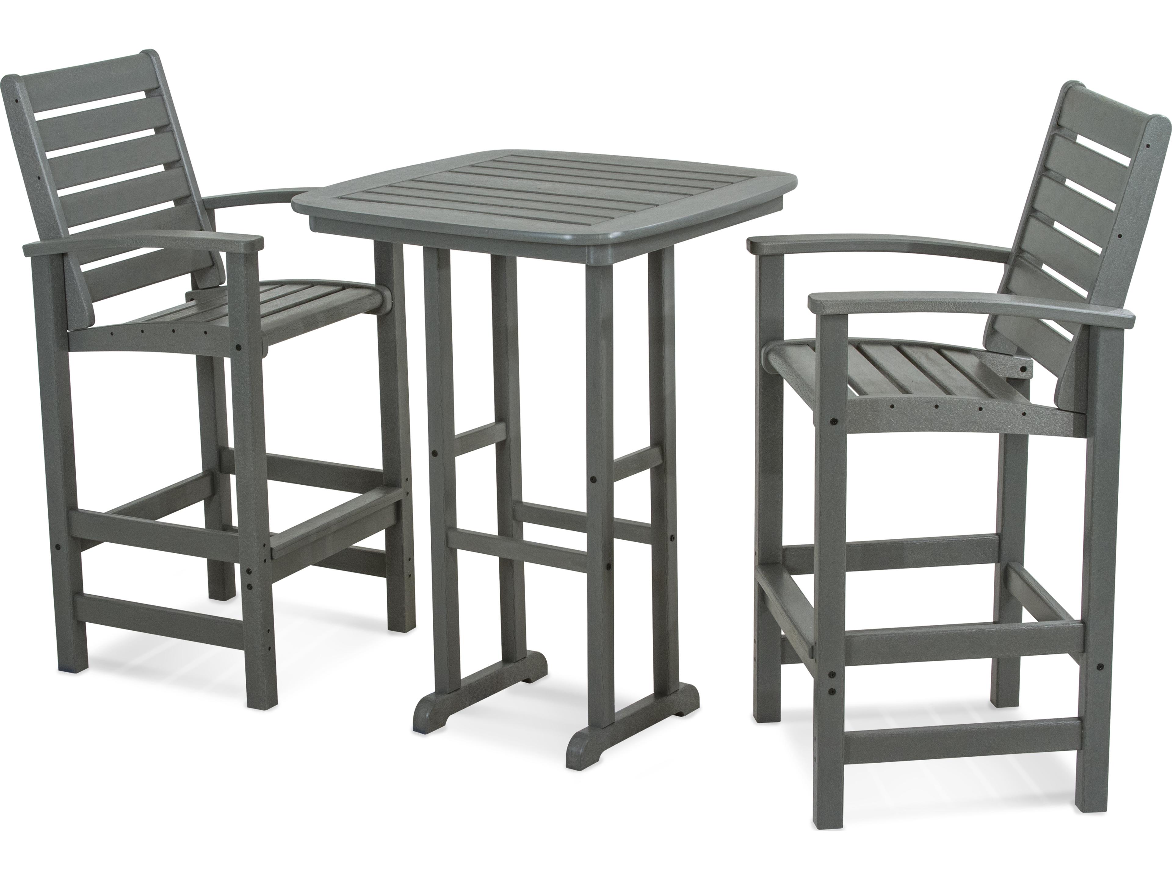Signature Recycled Plastic 3-Piece Bar Set