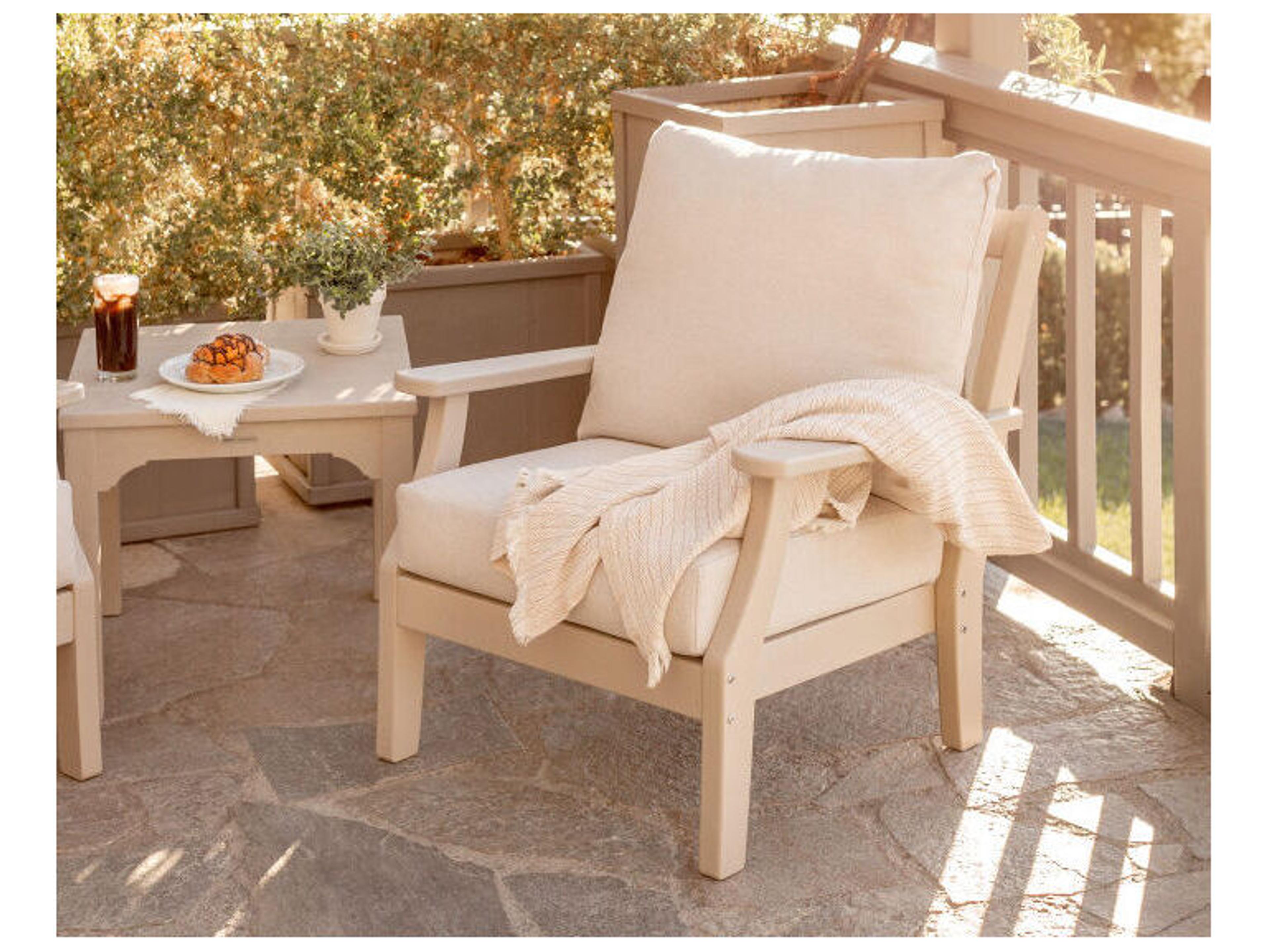 POLYWOOD® Martha Stewart Chinoiserie 3-Piece Deep Seating Set