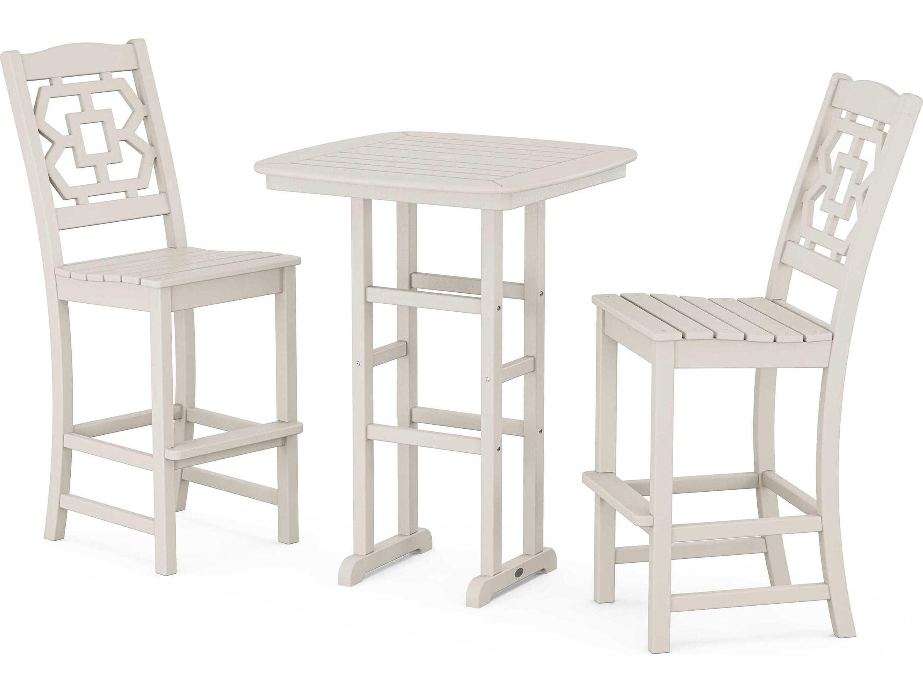 POLYWOOD® Martha Stewart Chinoiserie 3-Piece Bar Set